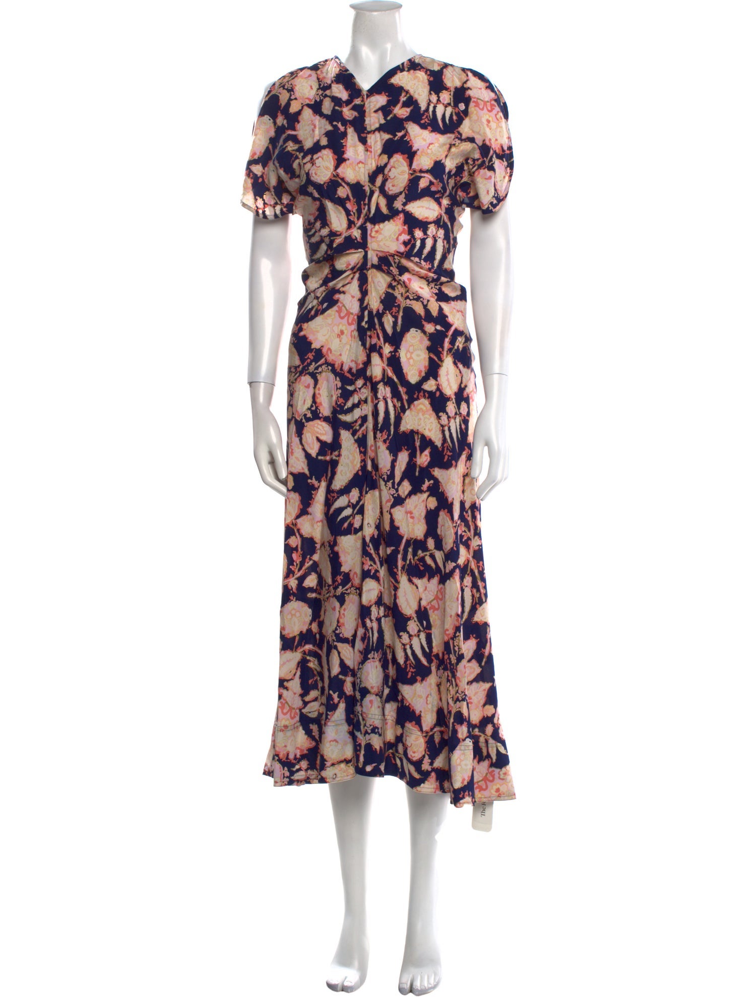 A.L.C. Silk Midi Length Dress