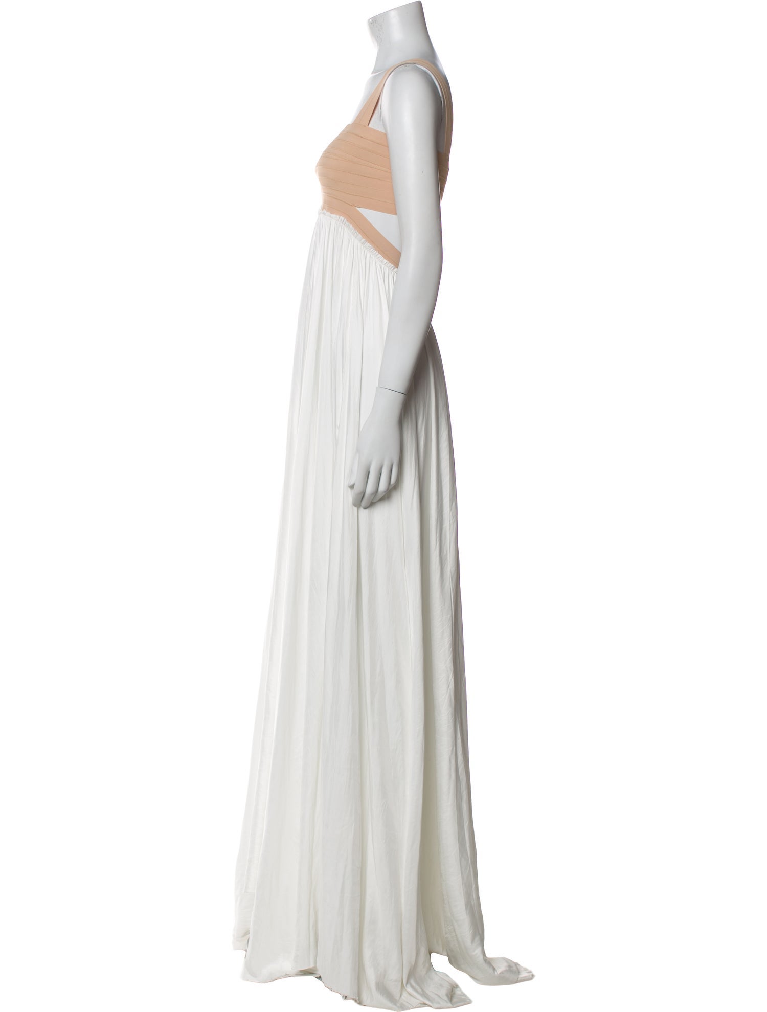 A.L.C. Square Neckline Long Dress