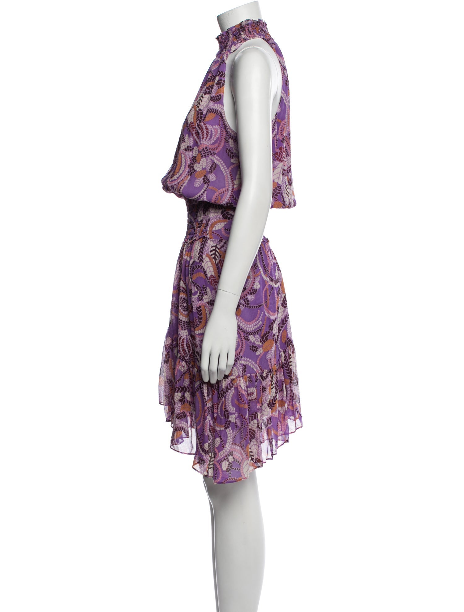 A.L.C. Silk Midi Length Dress