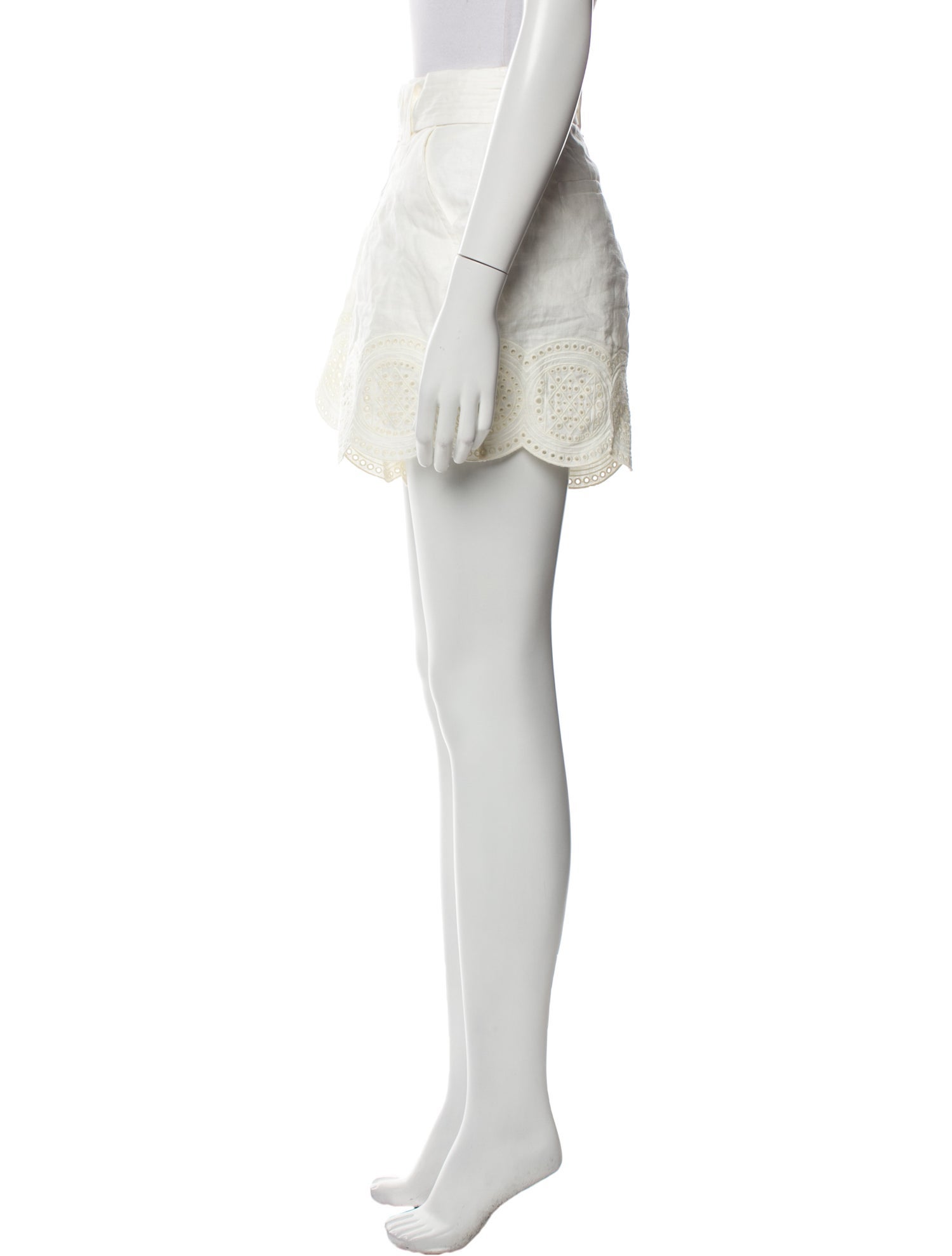 A.L.C. Linen Mini Shorts