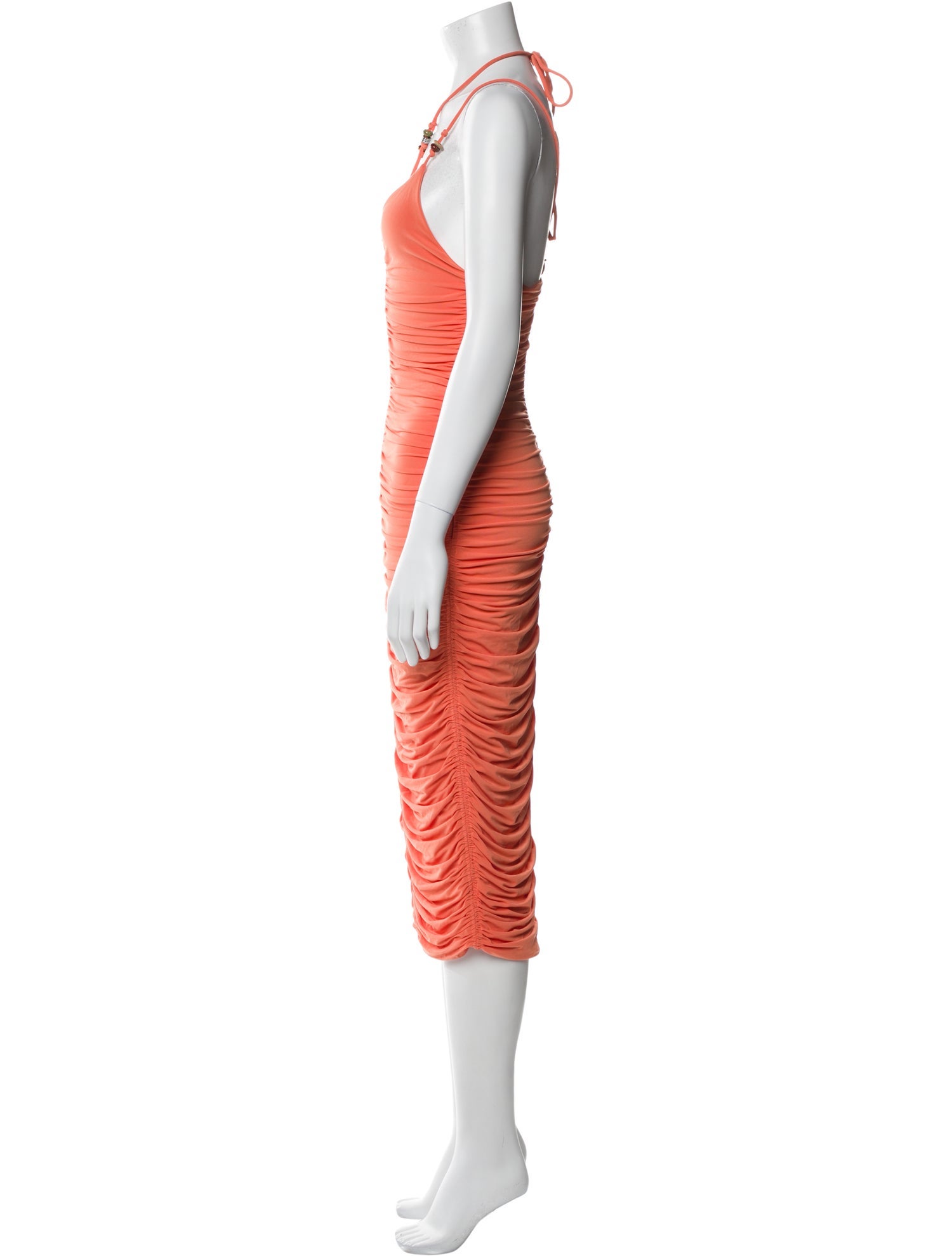 A.L.C. V-Neck Midi Length Dress