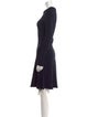 A.L.C. Crew Neck Knee-Length Dress