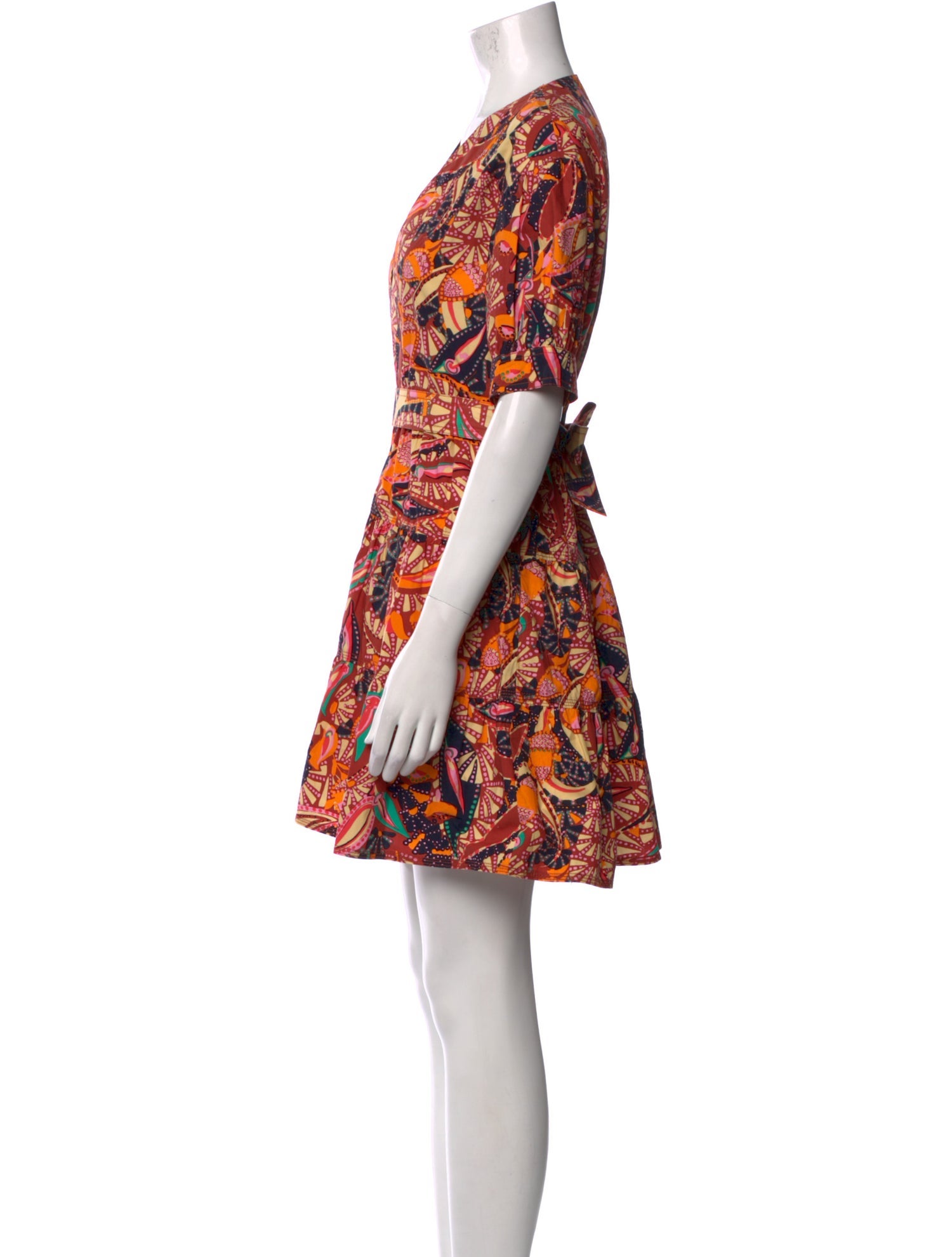 A.L.C. Printed Mini Dress