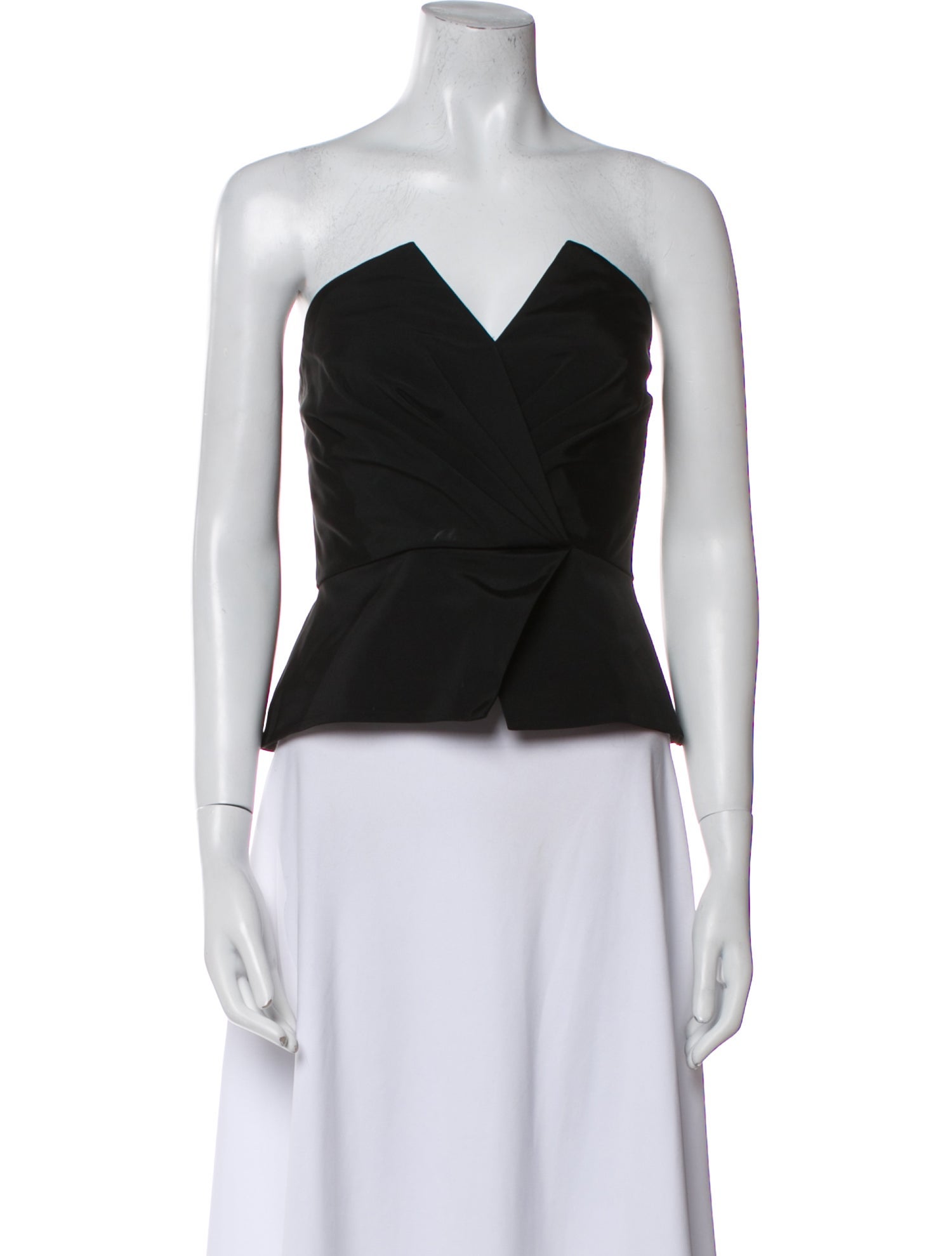 A.L.C. Strapless Crop Top