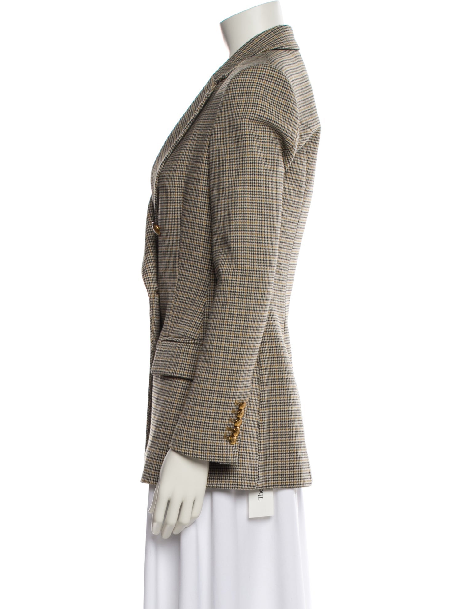 A.L.C. Houndstooth Print Blazer