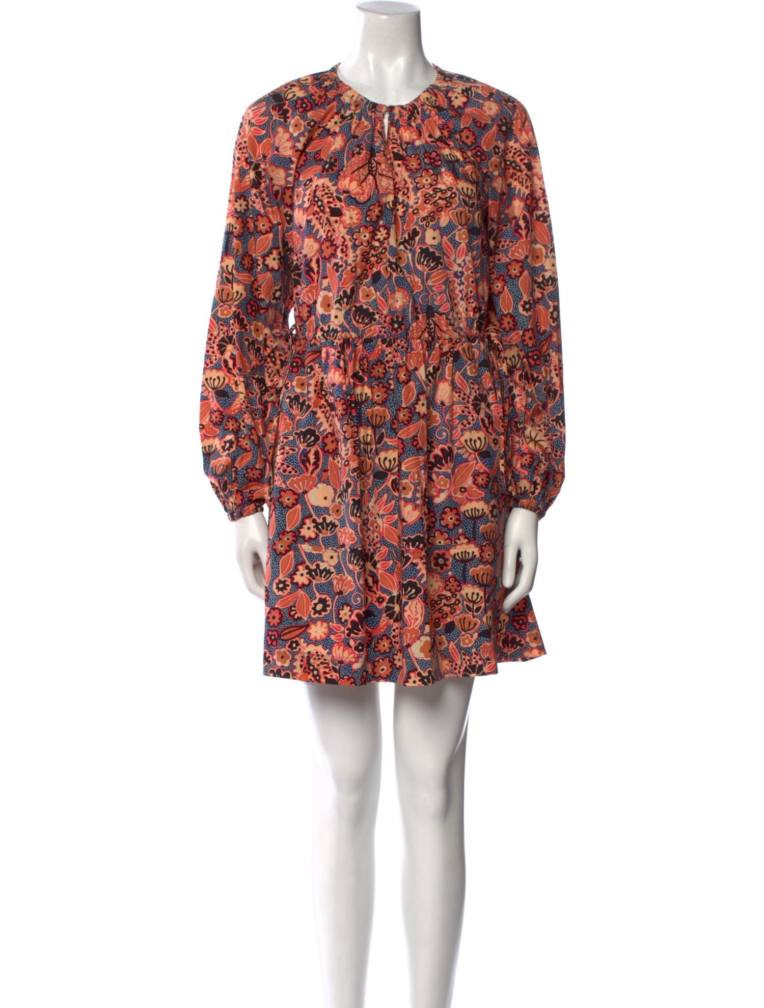 A.L.C. Floral Print Mini Dress