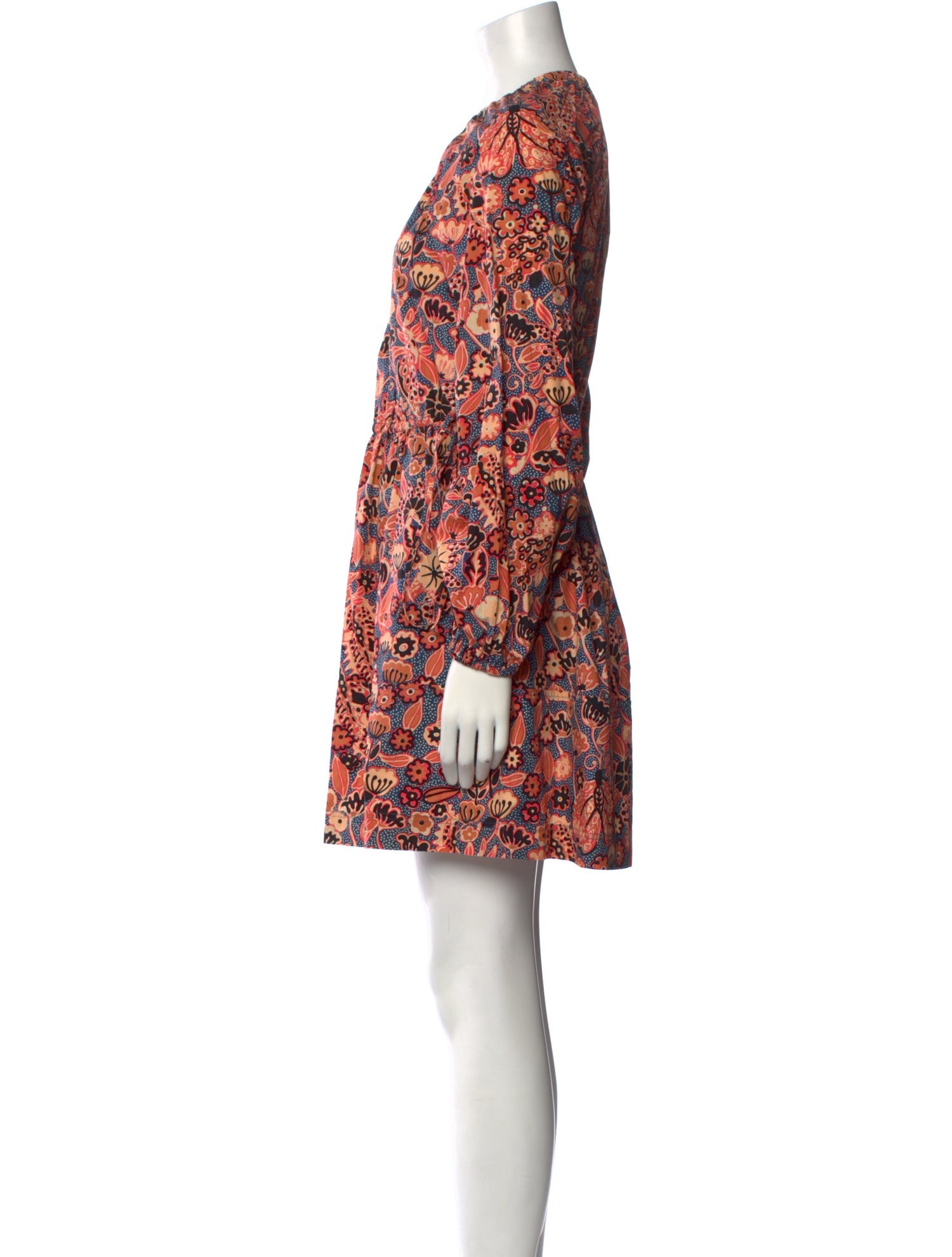 A.L.C. Floral Print Mini Dress