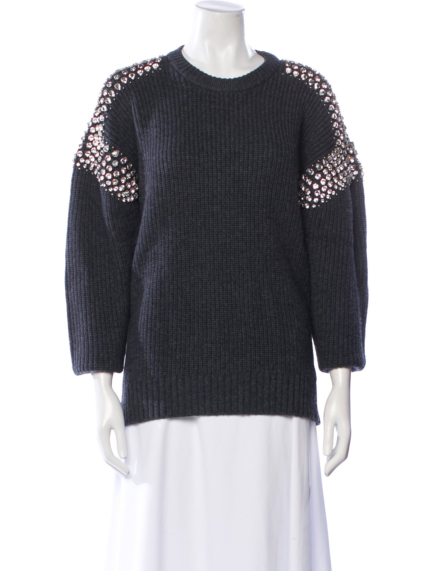 A.L.C. Merino Wool Printed Sweater