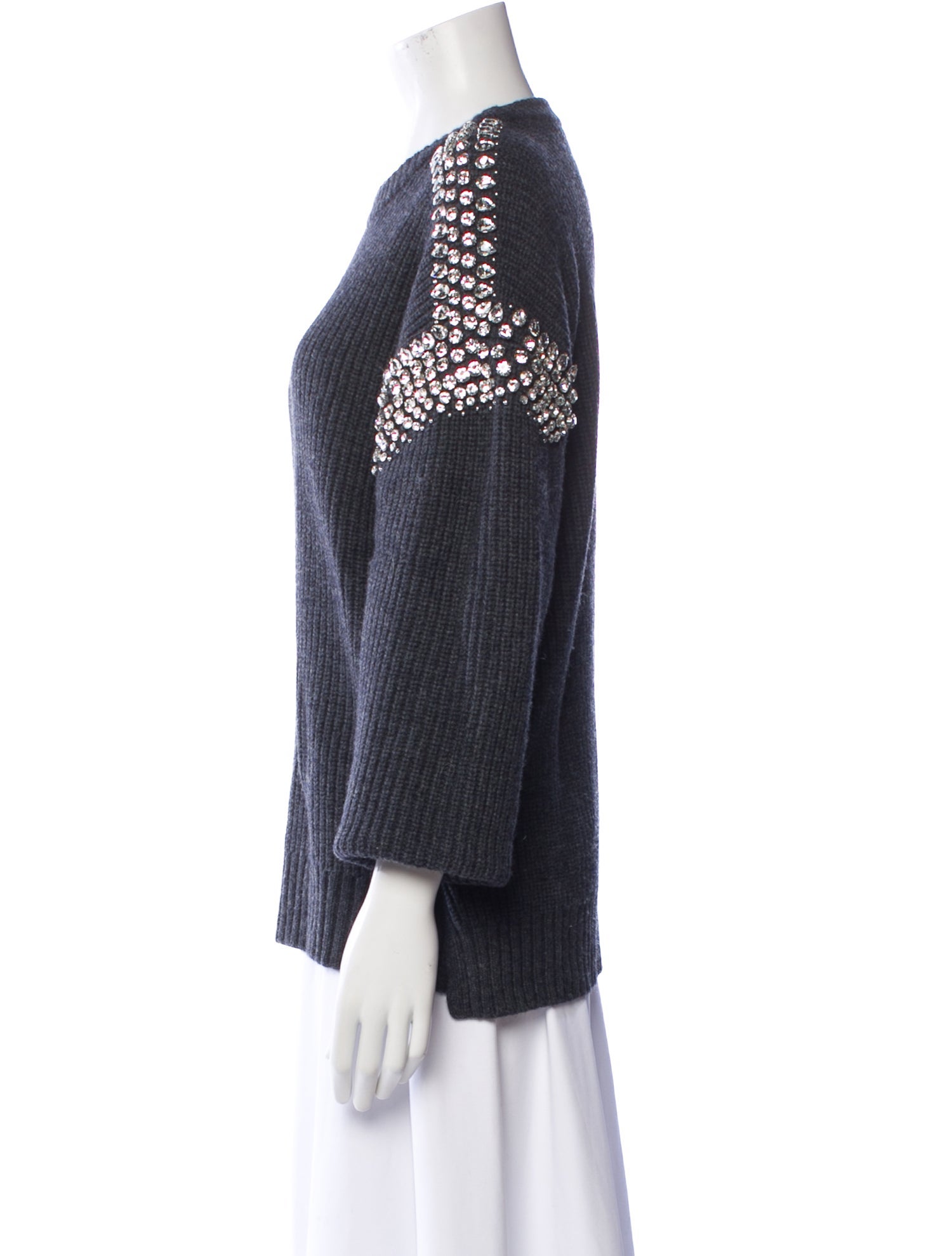 A.L.C. Merino Wool Printed Sweater