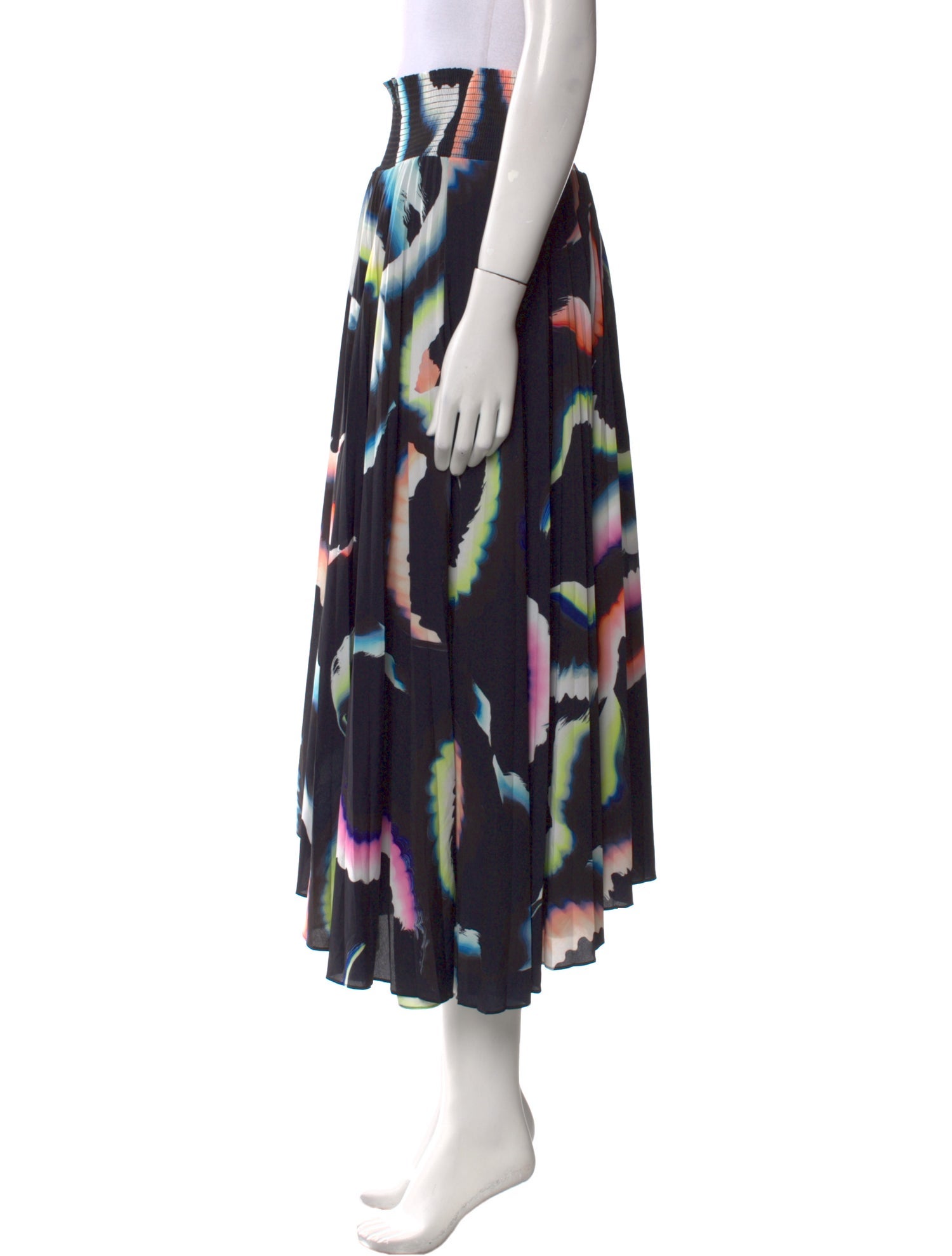 A.L.C. Printed Midi Length Skirt