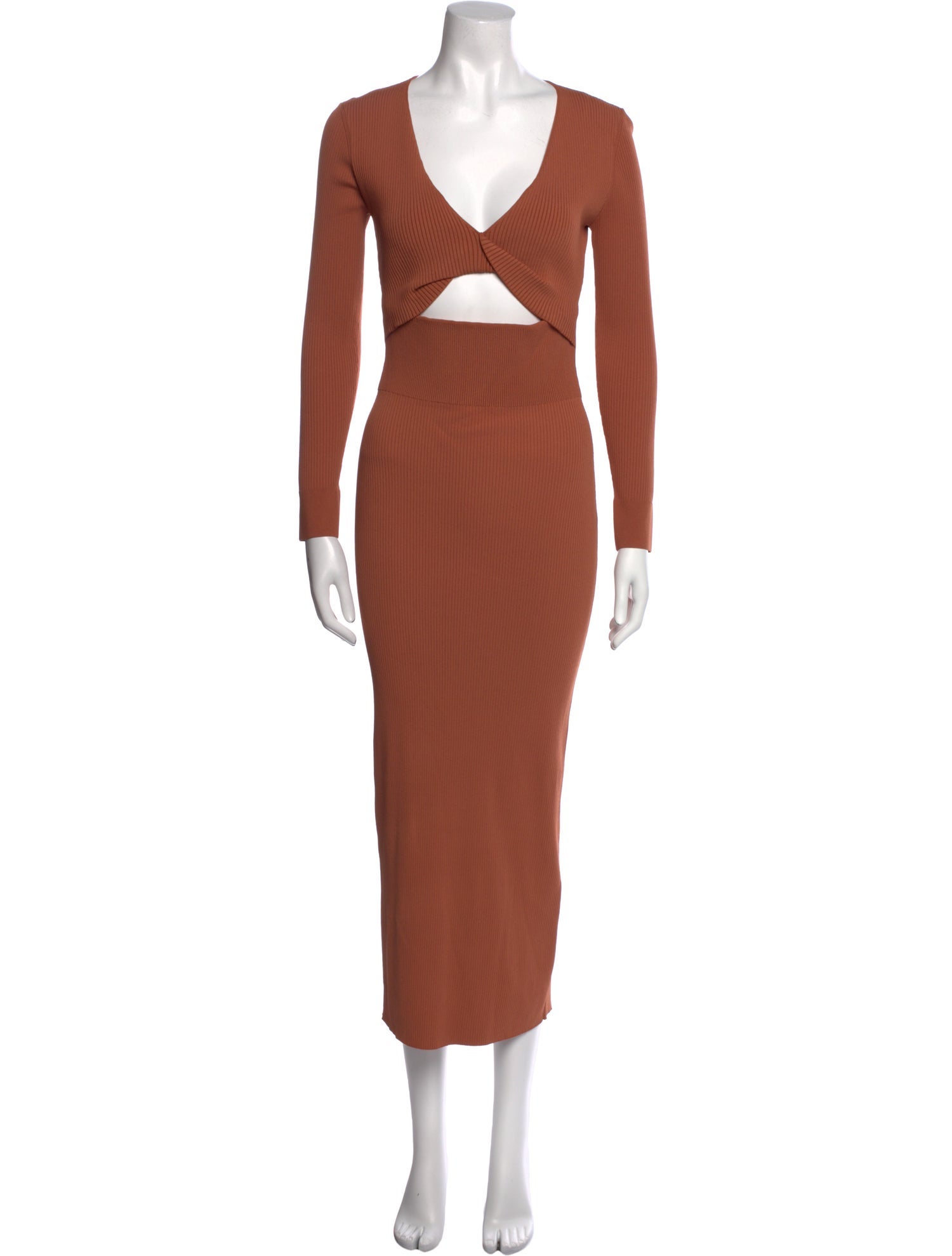 A.L.C. V-Neck Long Dress