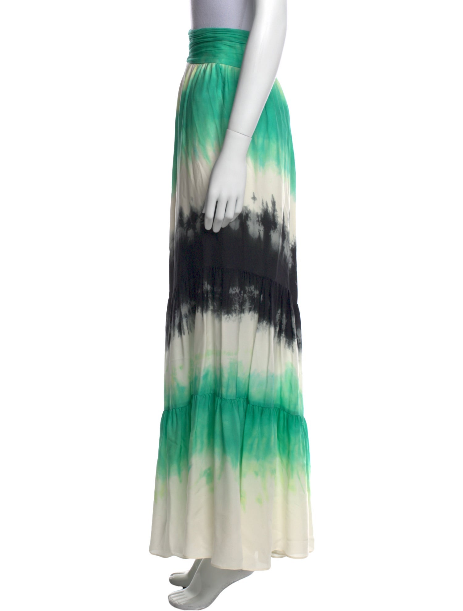 A.L.C. Silk Long Skirt