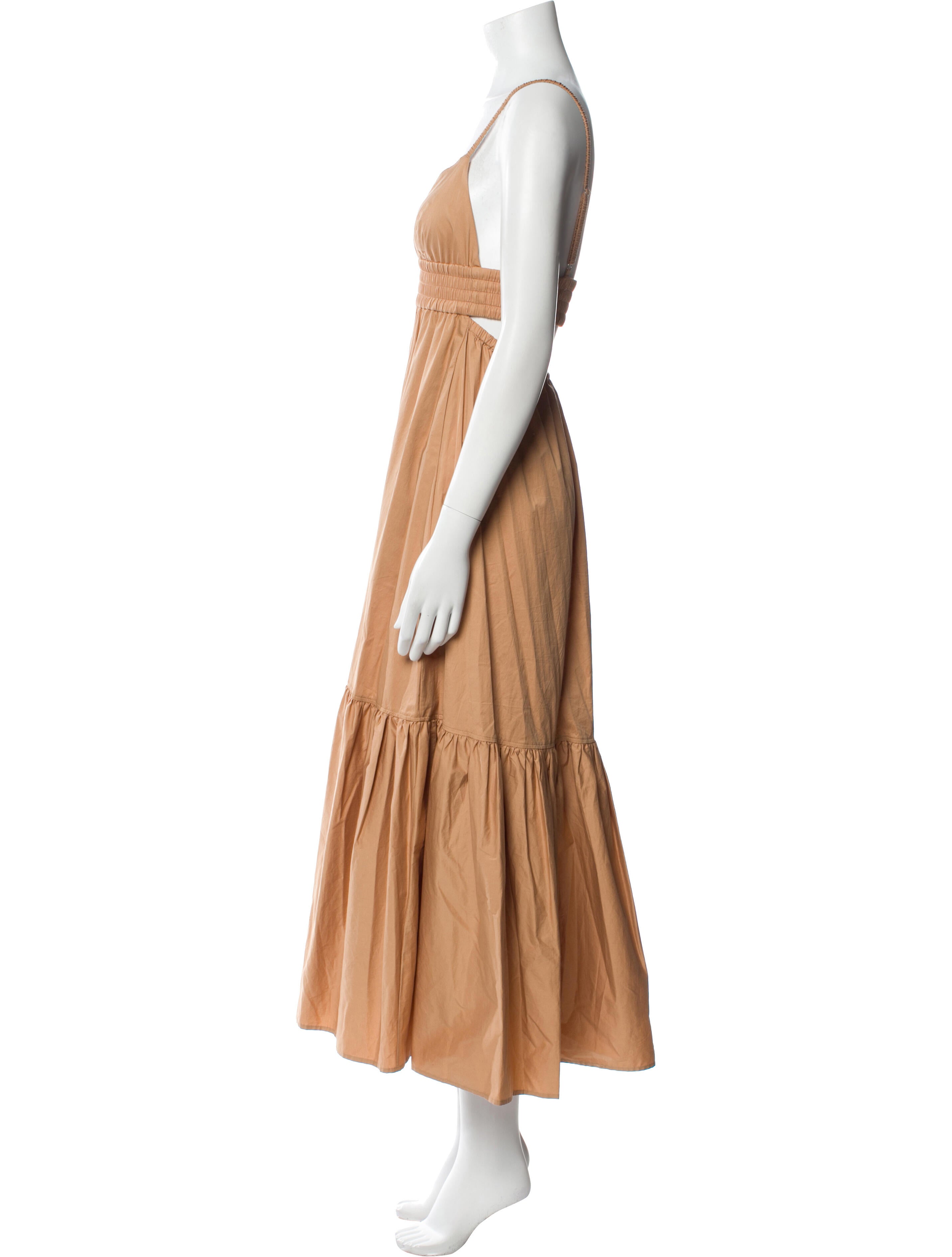 A.L.C. V-Neck Long Dress