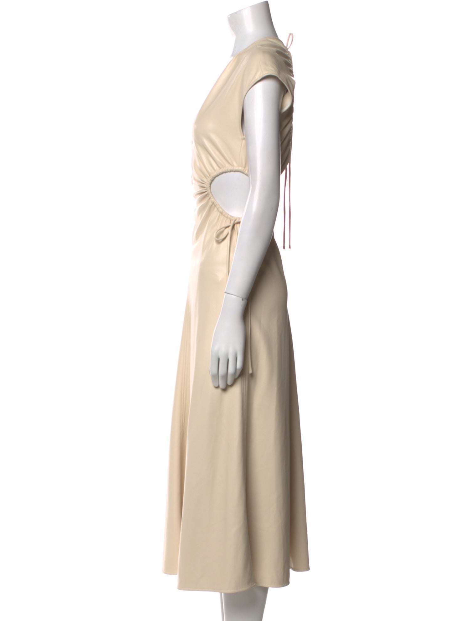 A.L.C. V-Neck Midi Length Dress