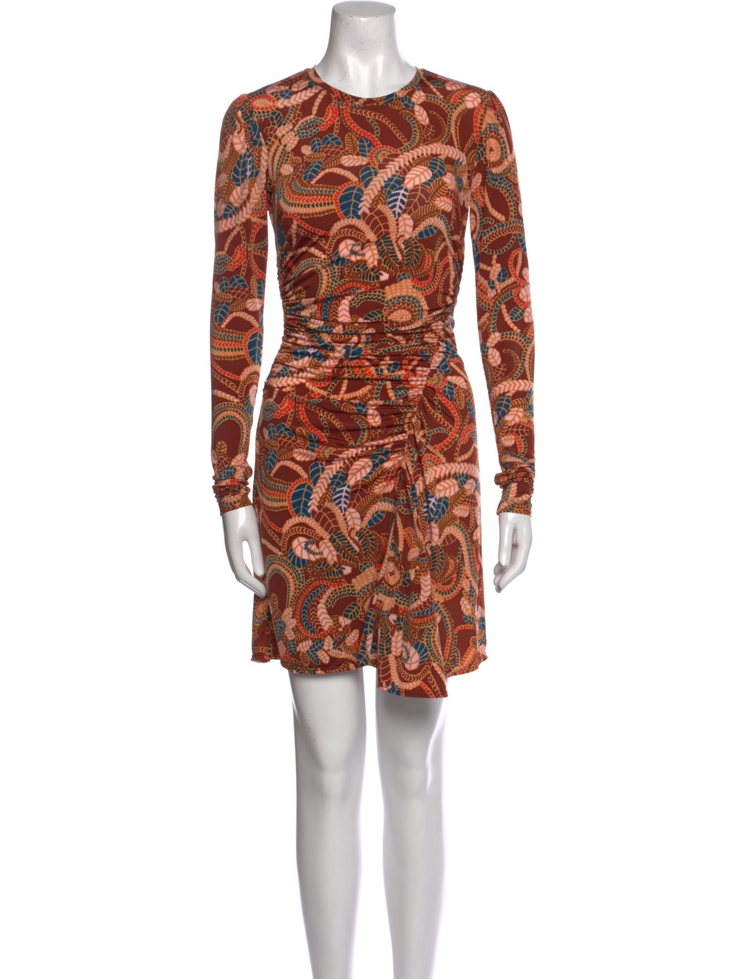 A.L.C. Paisley Print Mini Dress