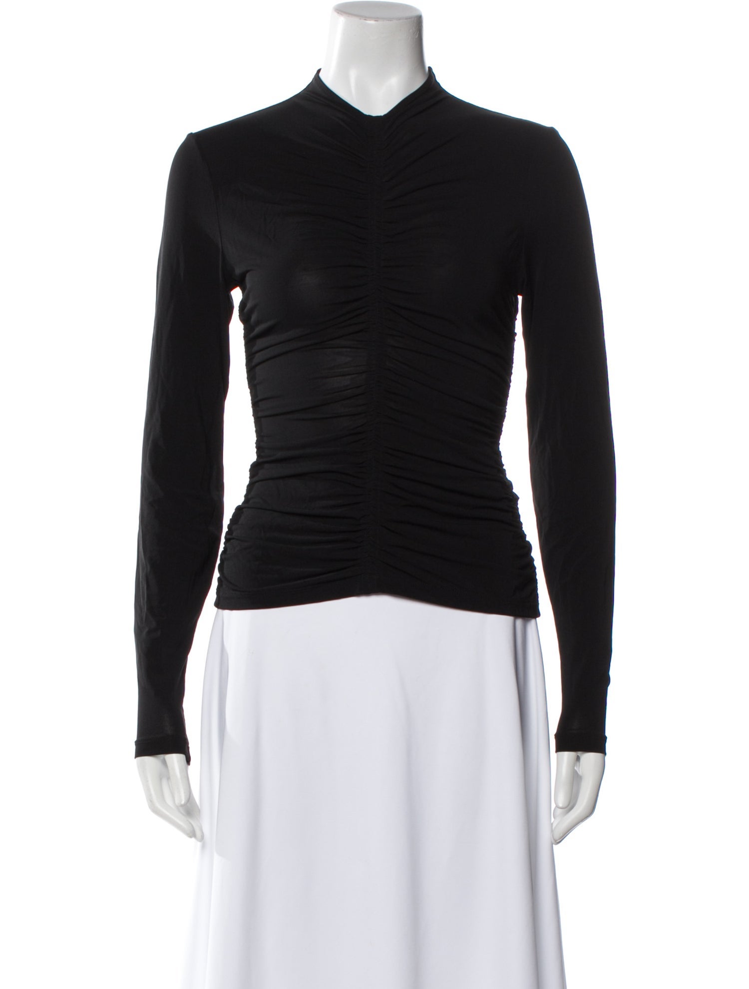 A.L.C. Mock Neck Long Sleeve Top