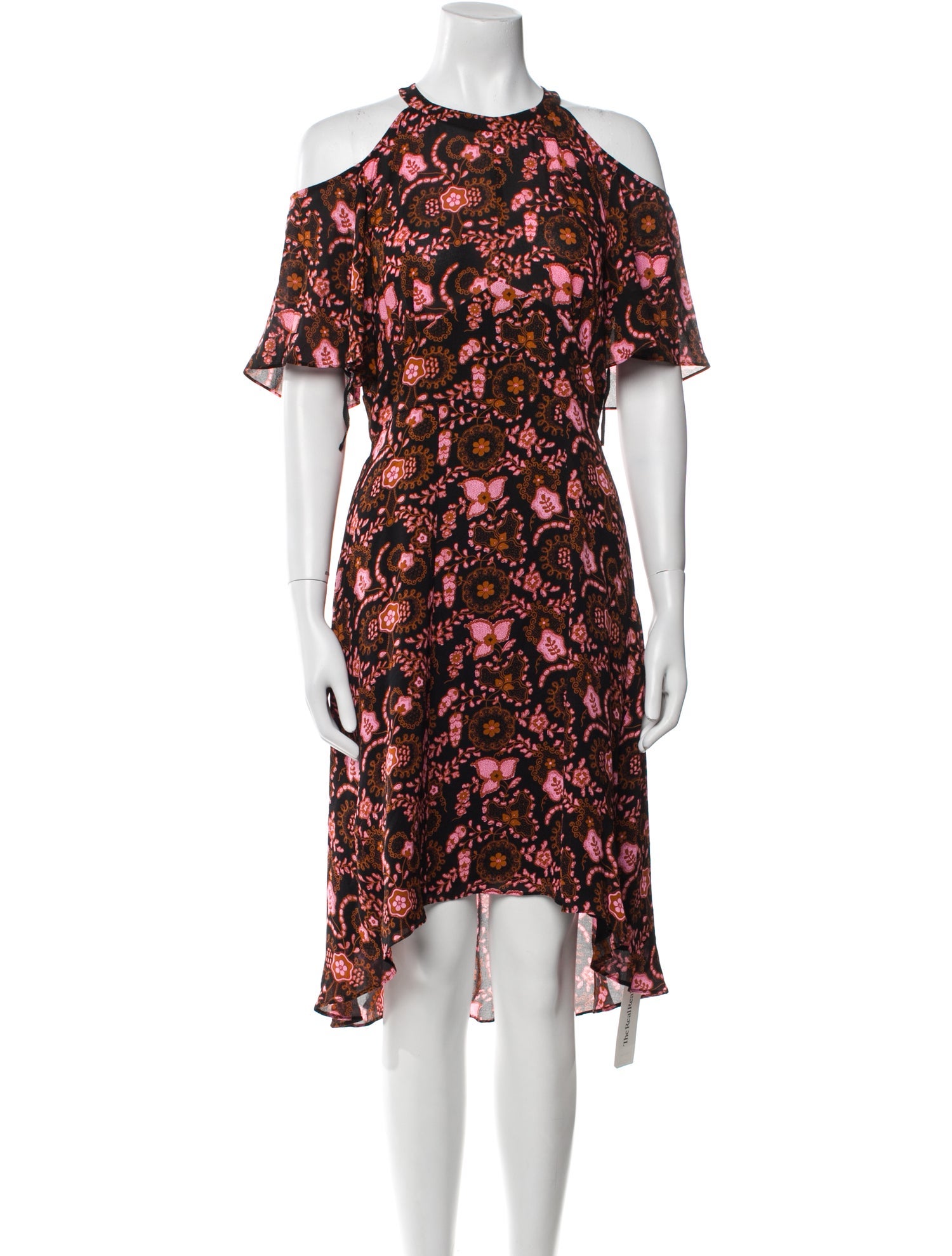 A.L.C. Silk Midi Length Dress