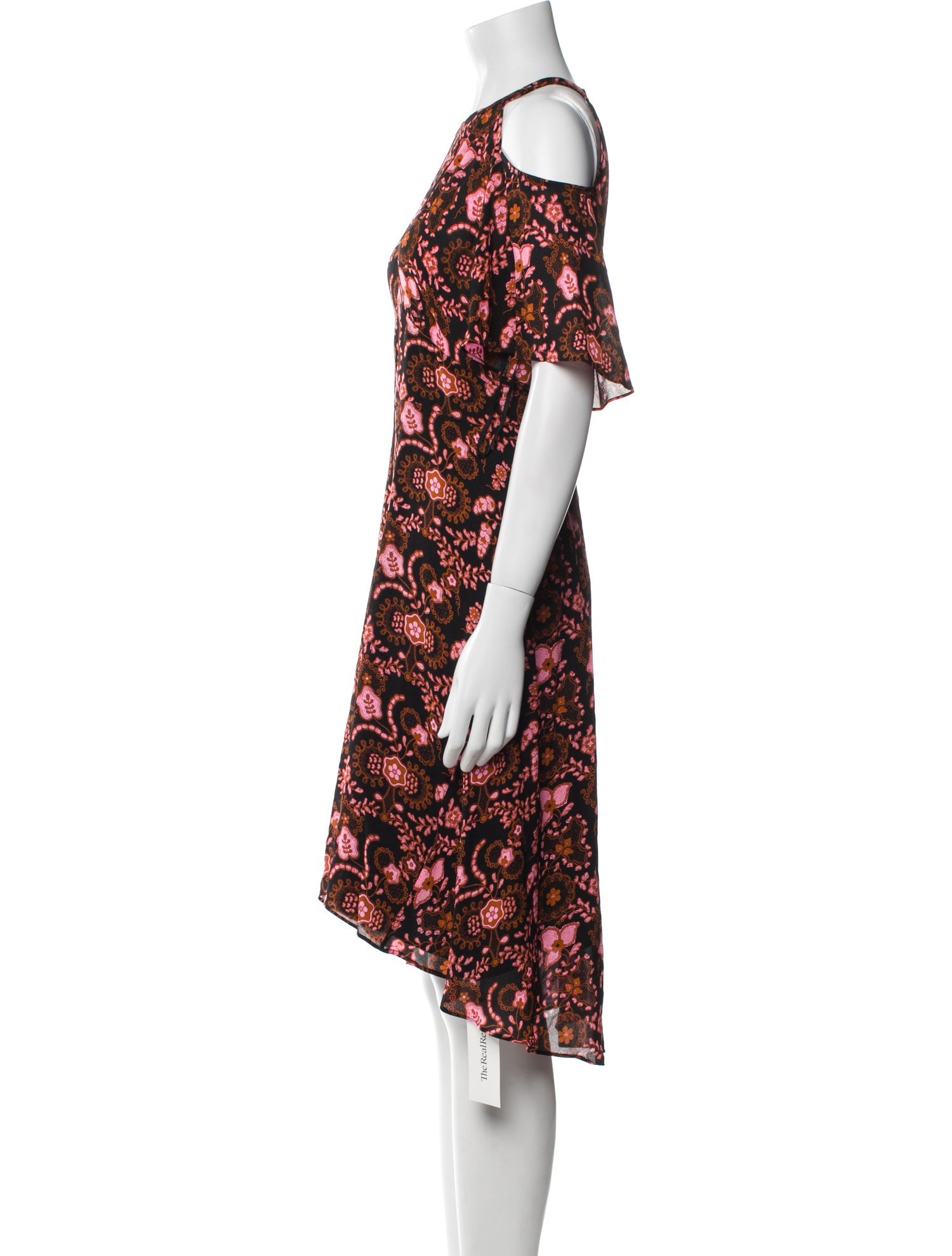 A.L.C. Silk Midi Length Dress