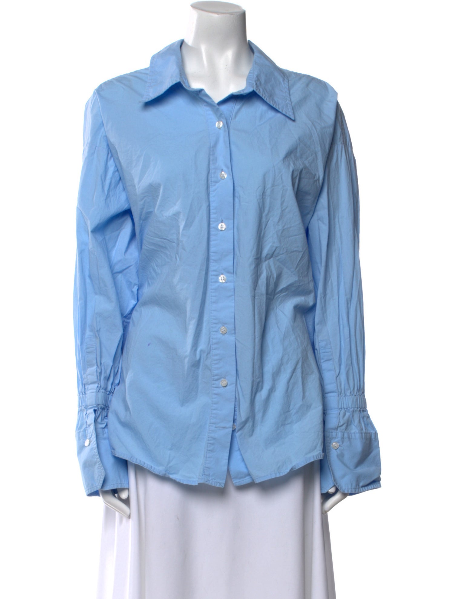 A.L.C. Long Sleeve Button-Up Top