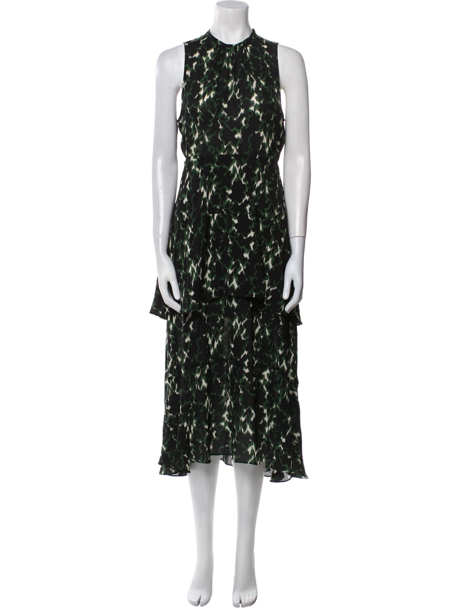 A.L.C. Silk Midi Length Dress
