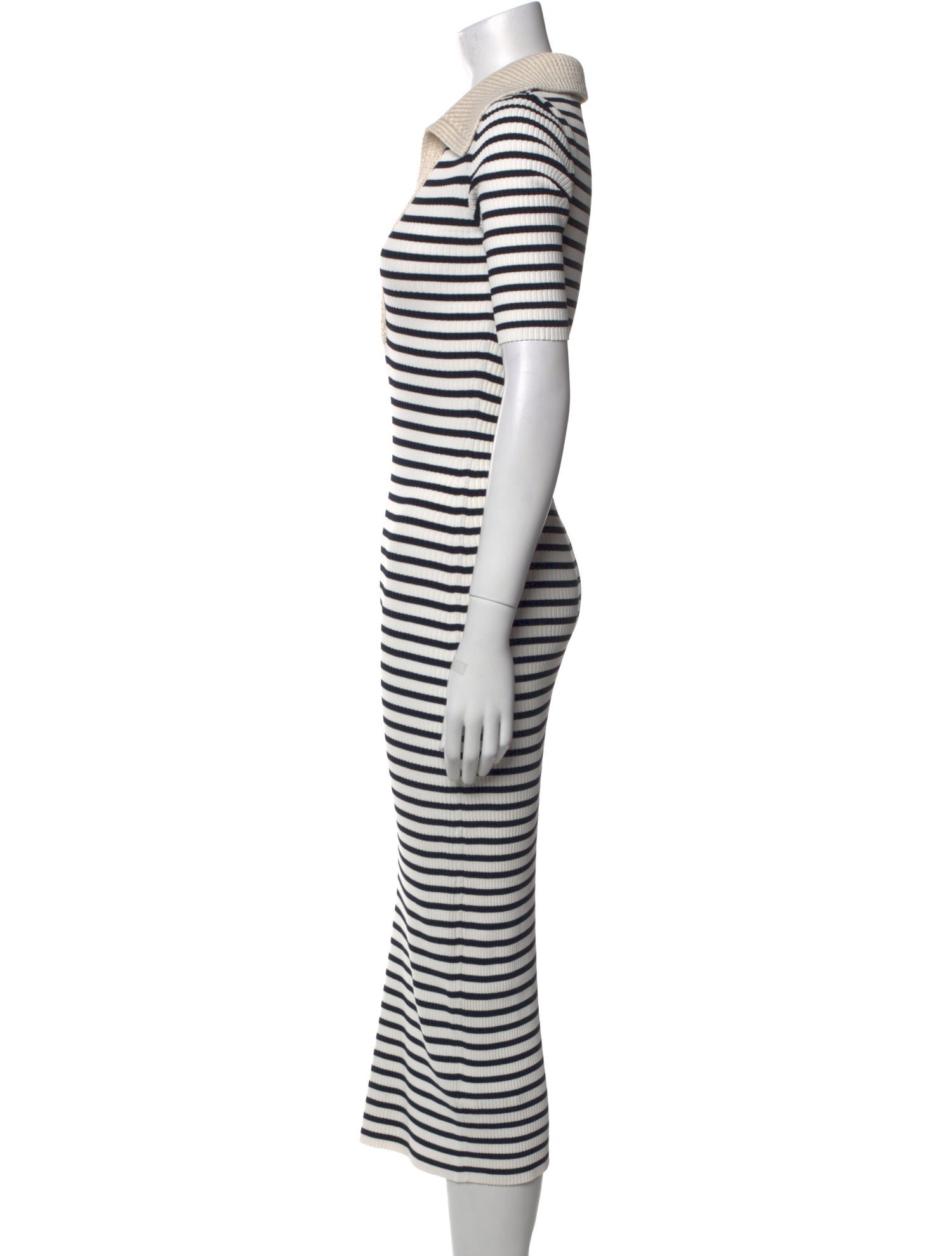 A.L.C. Striped Knee-Length Dress w/ Tags
