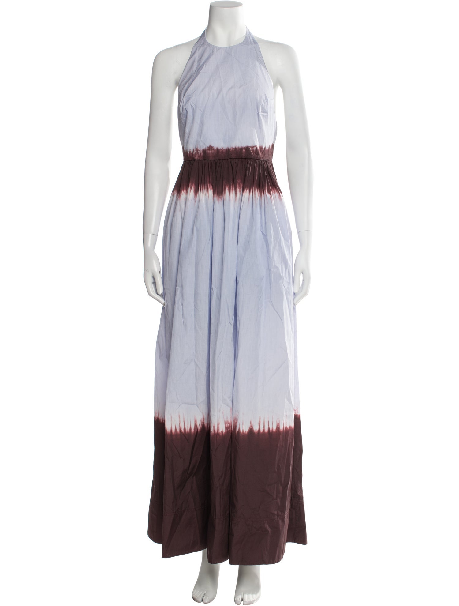 A.L.C. Tie-Dye Print Long Dress