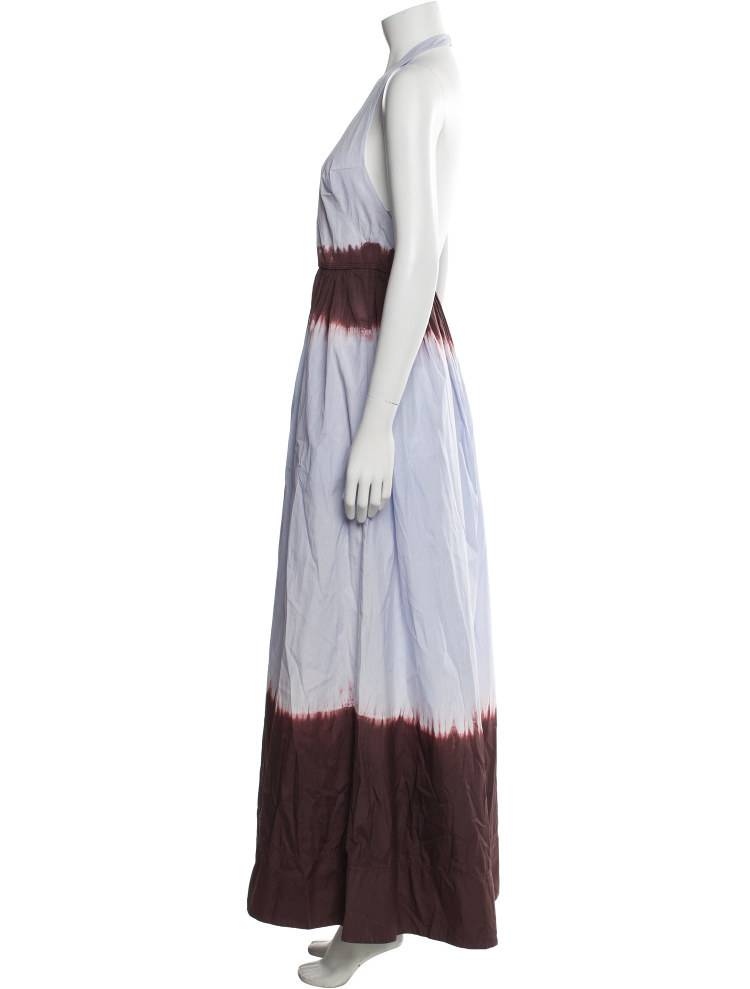 A.L.C. Tie-Dye Print Long Dress