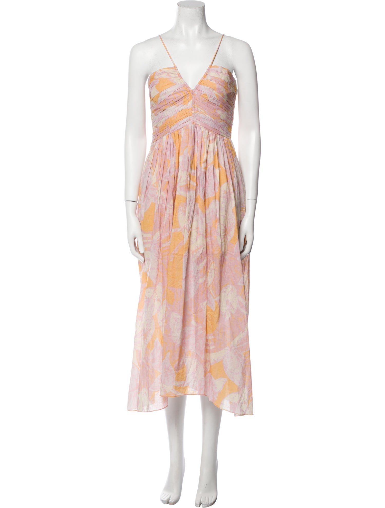 A.L.C. Printed Midi Length Dress w/ Tags