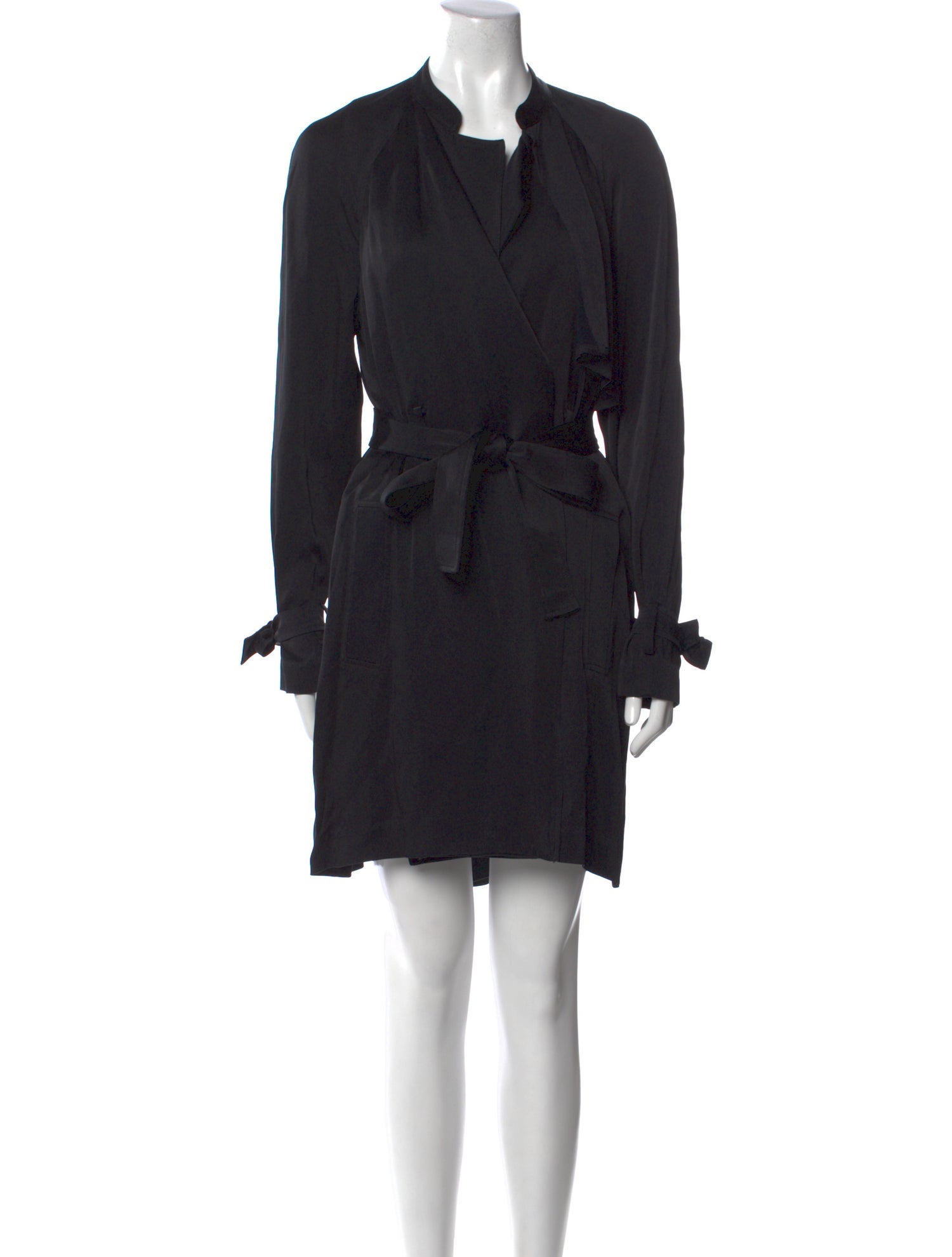 A.L.C. V-Neck Knee-Length Dress