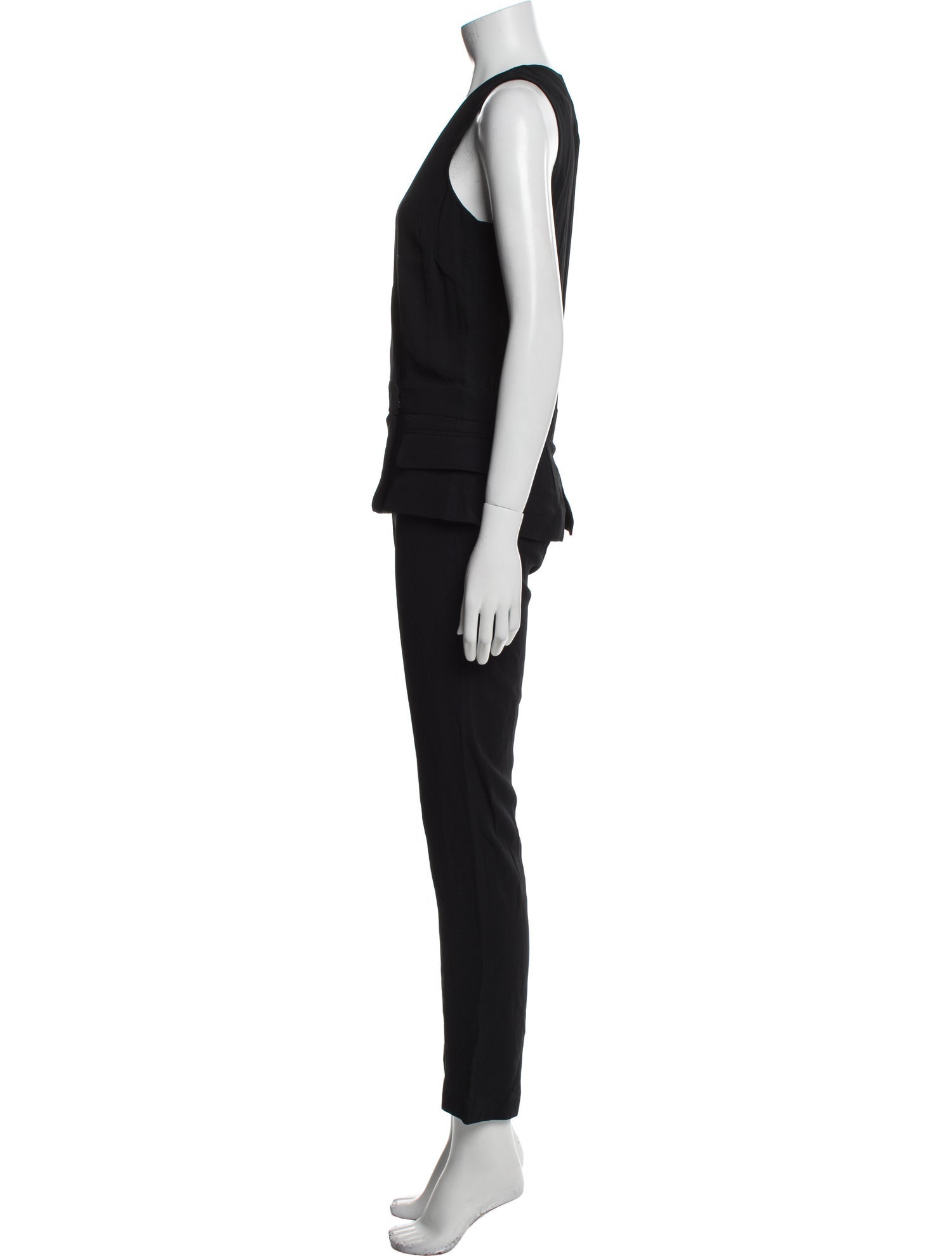 A.L.C. V-Neck Jumpsuit