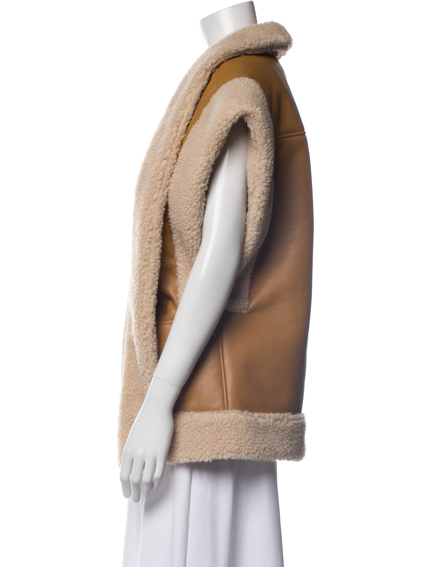 A.L.C. Faux Fur Vest