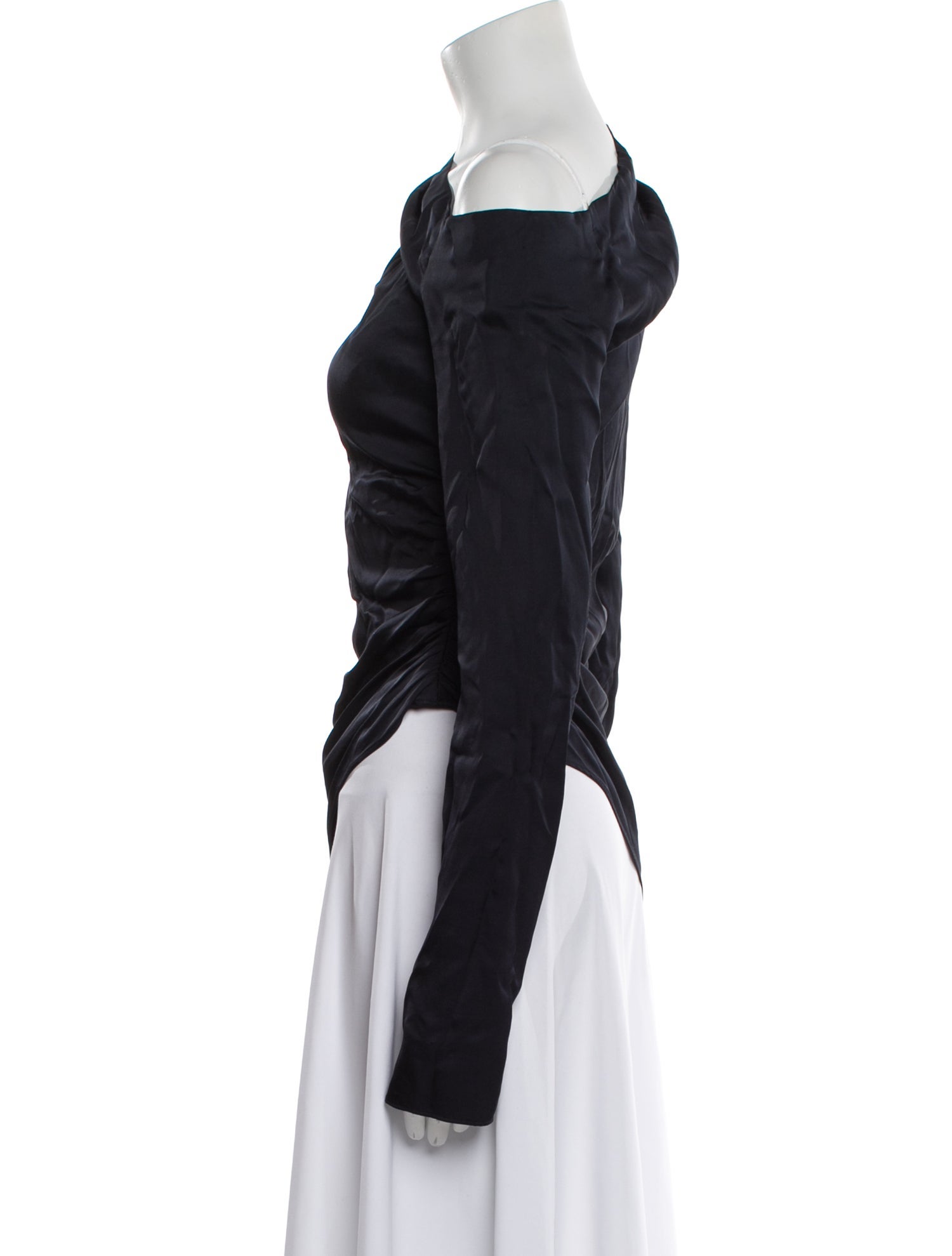 A.L.C. One-Shoulder Long Sleeve Top