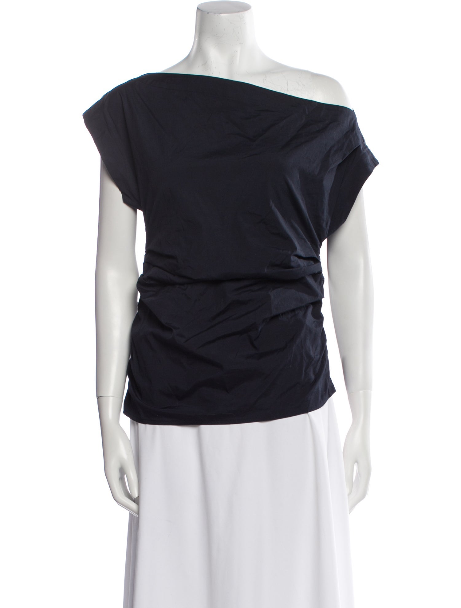 A.L.C. One-Shoulder Short Sleeve Top