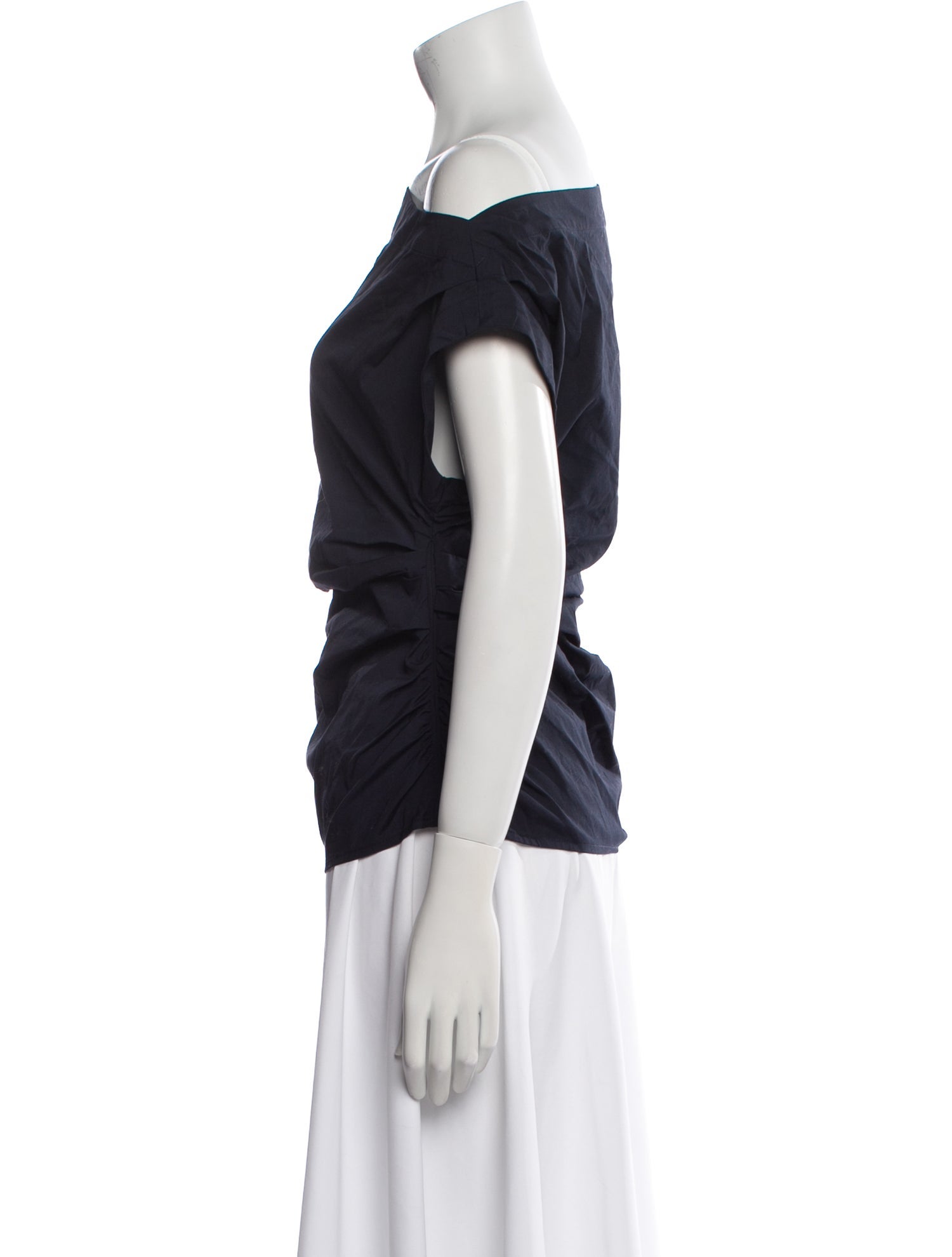 A.L.C. One-Shoulder Short Sleeve Top