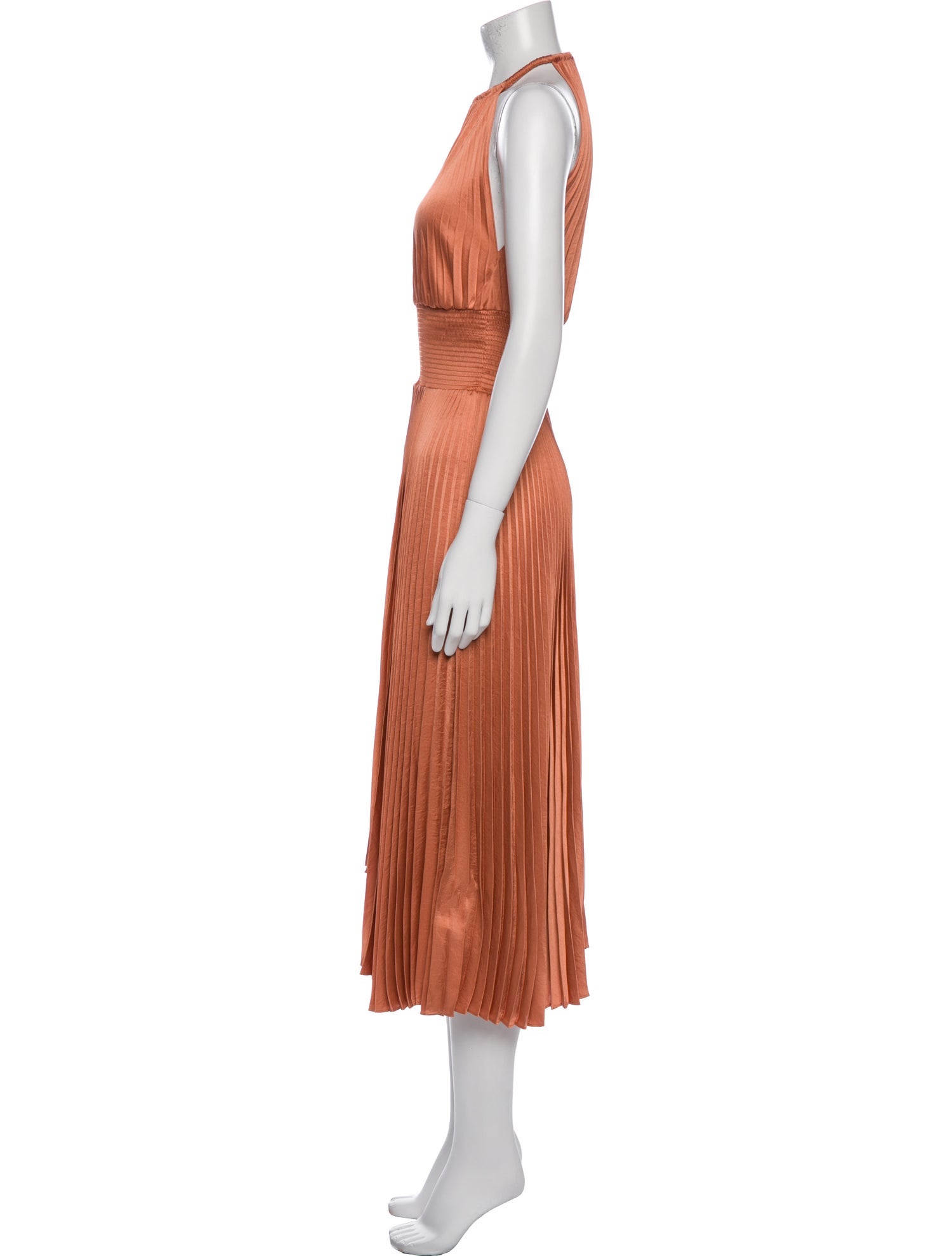 A.L.C. Halterneck Midi Length Dress