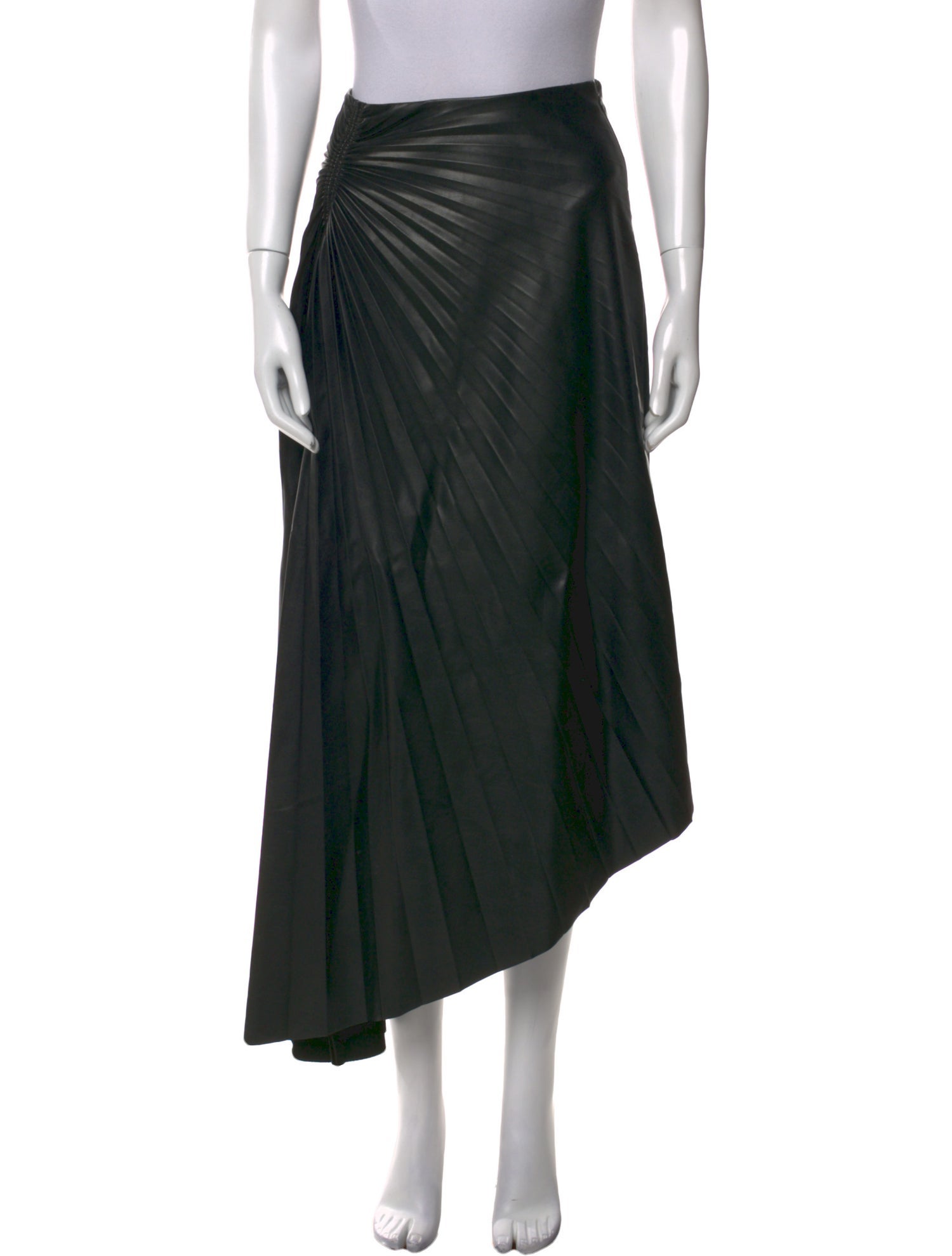 A.L.C. Pleated Accents Midi Length Skirt