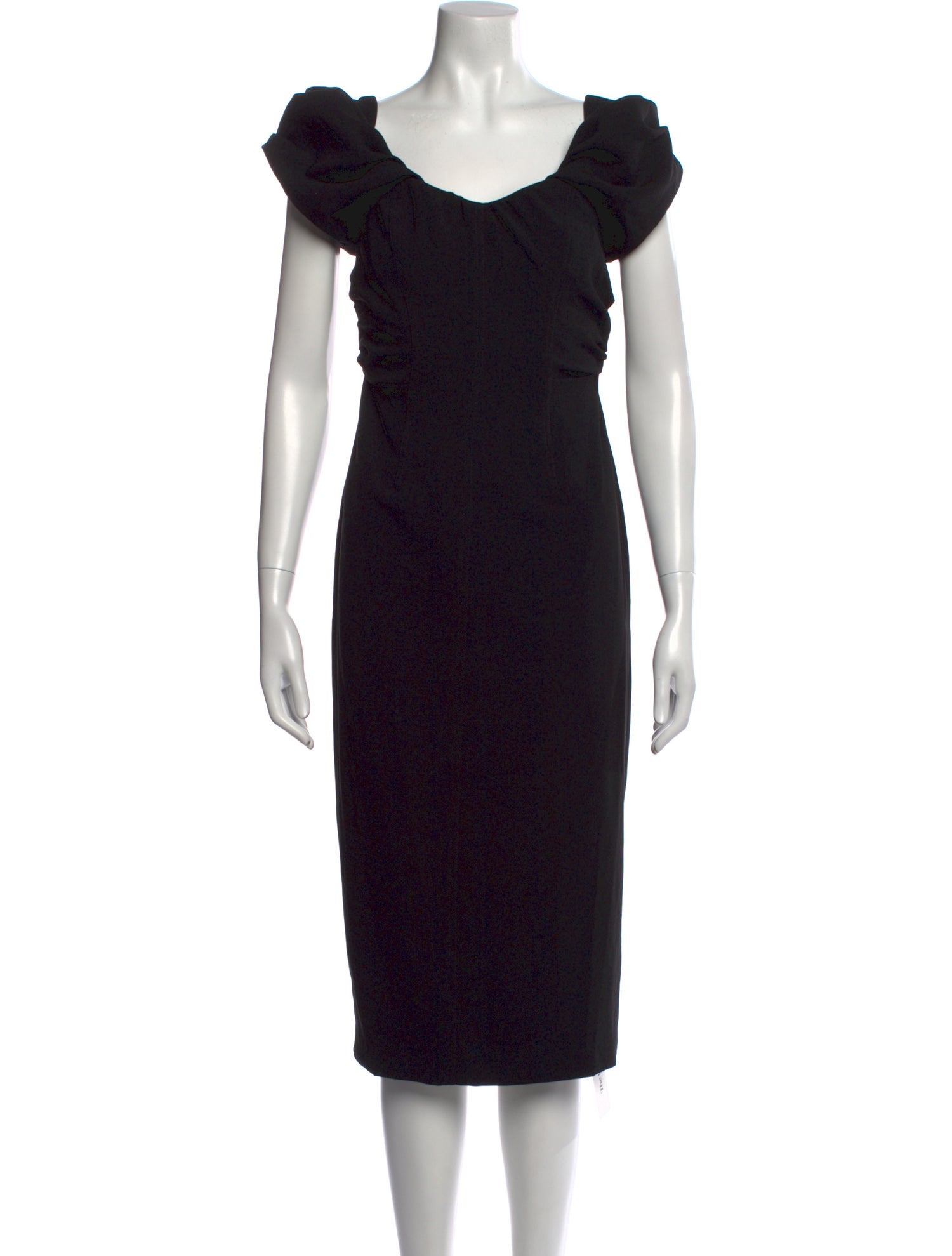 A.L.C. Scoop Neck Knee-Length Dress