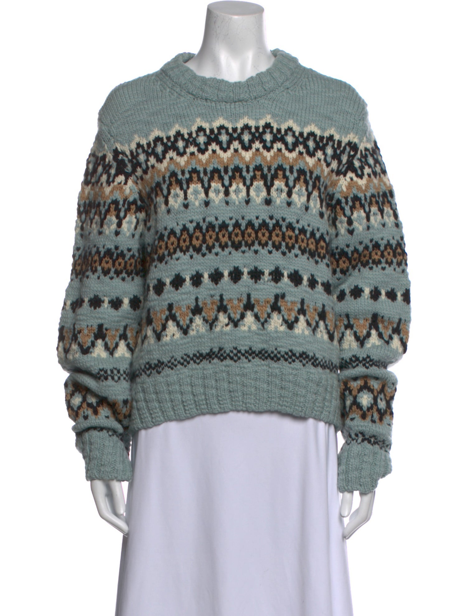 A.L.C. Merino Wool Striped Sweater