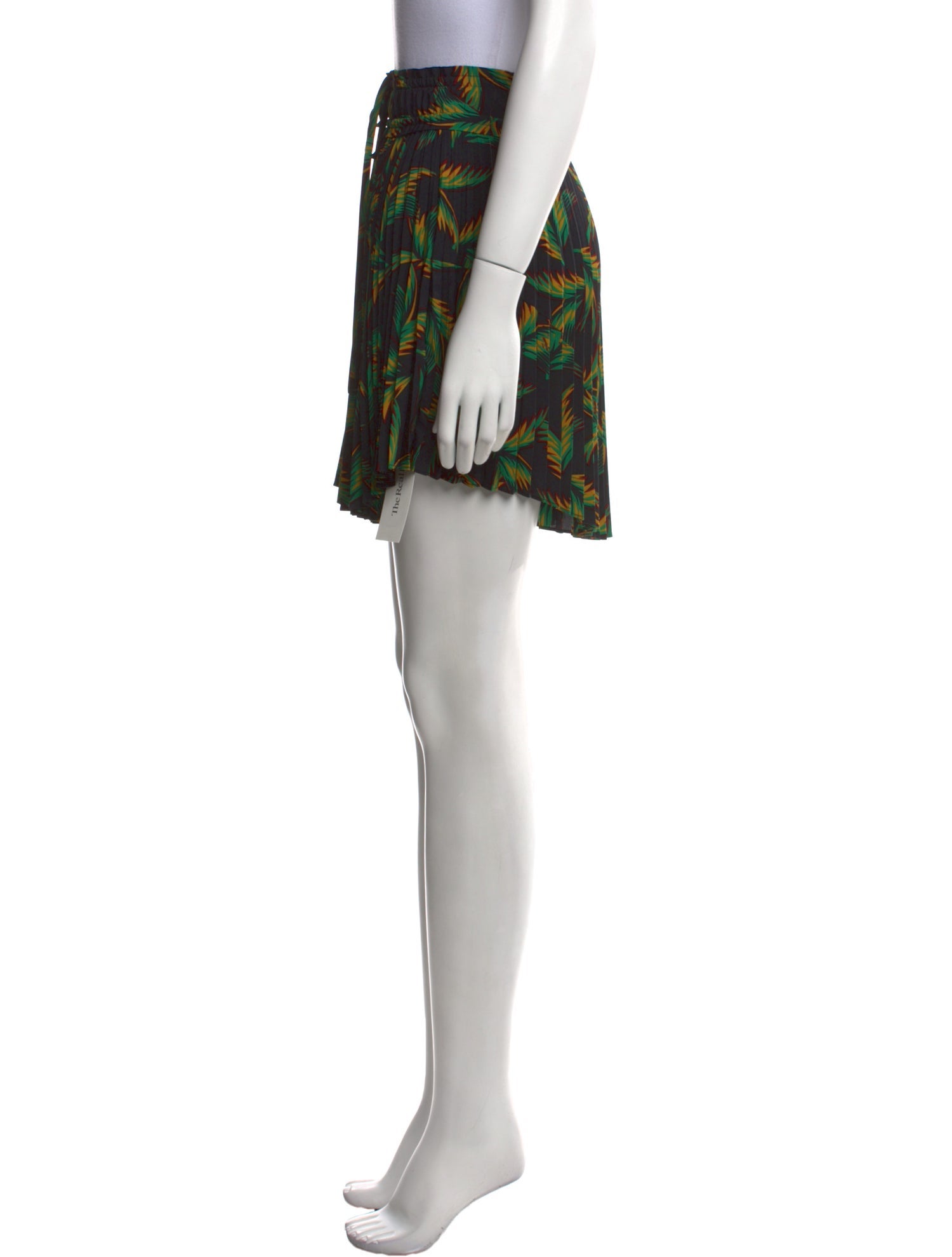 A.L.C. Floral Print Mini Skirt