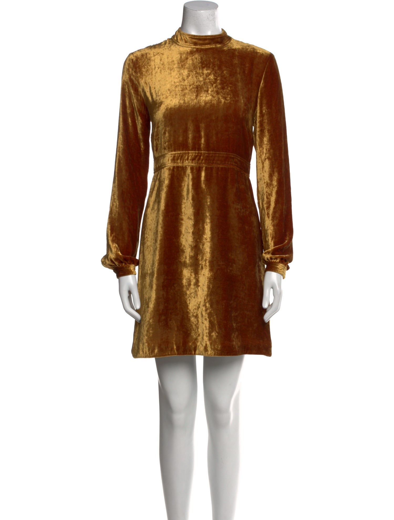 A.L.C. Mock Neck Mini Dress