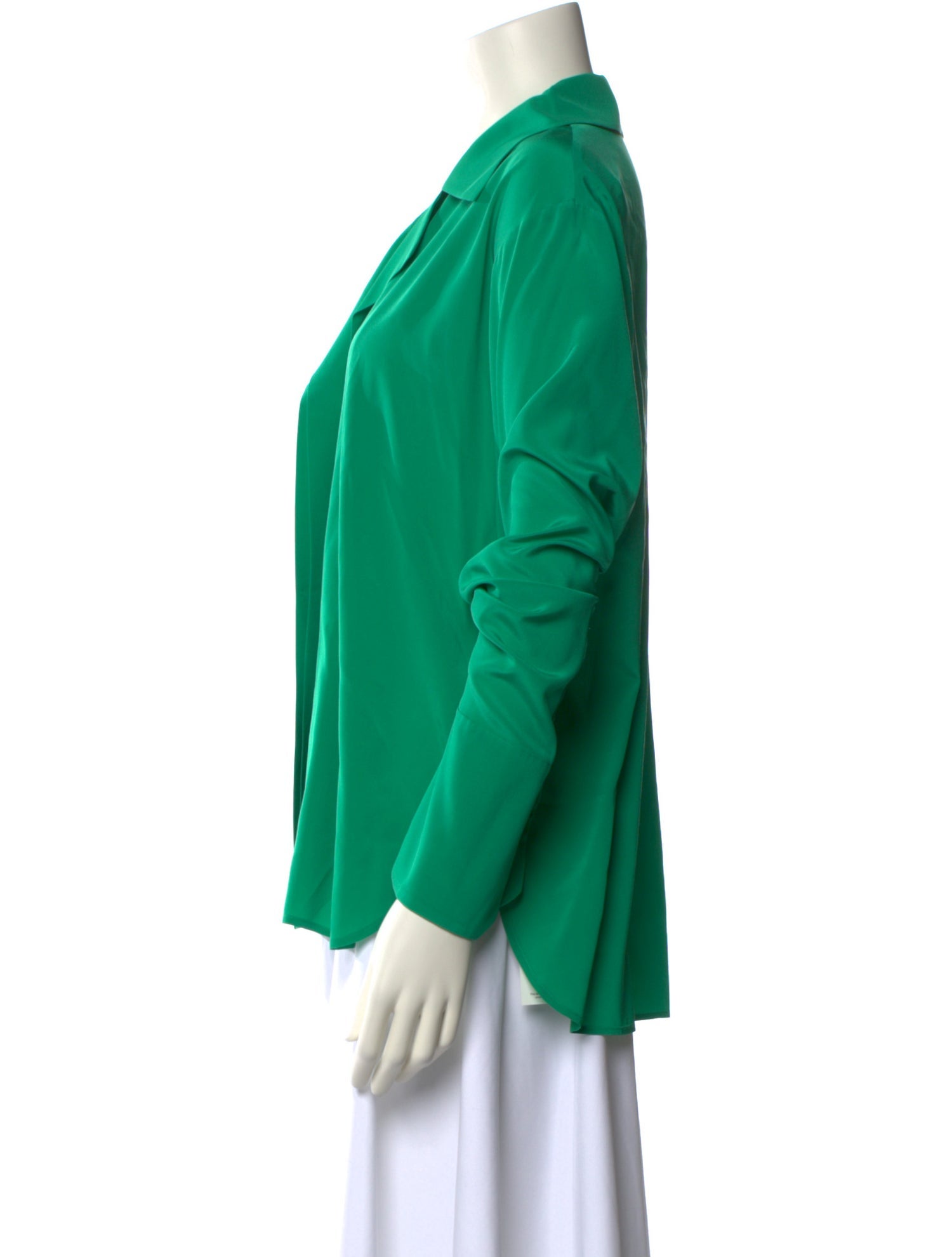 A.L.C. Silk Cowl Neck Blouse