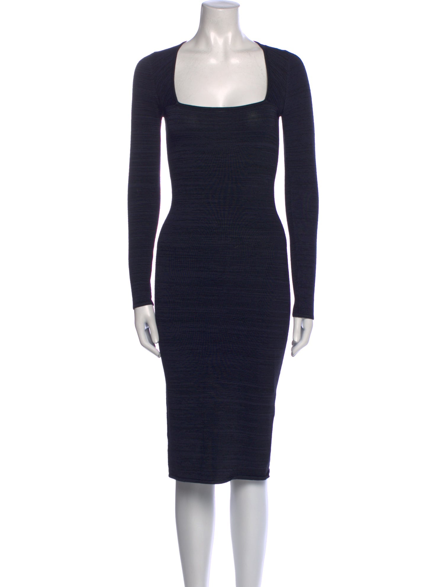 A.L.C. Square Neckline Midi Length Dress