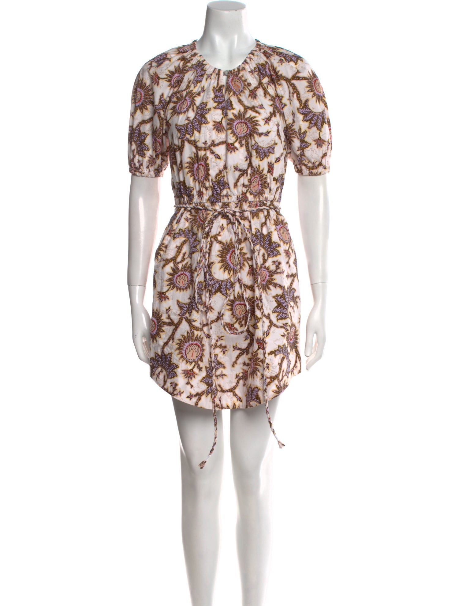 A.L.C. Floral Print Mini Dress