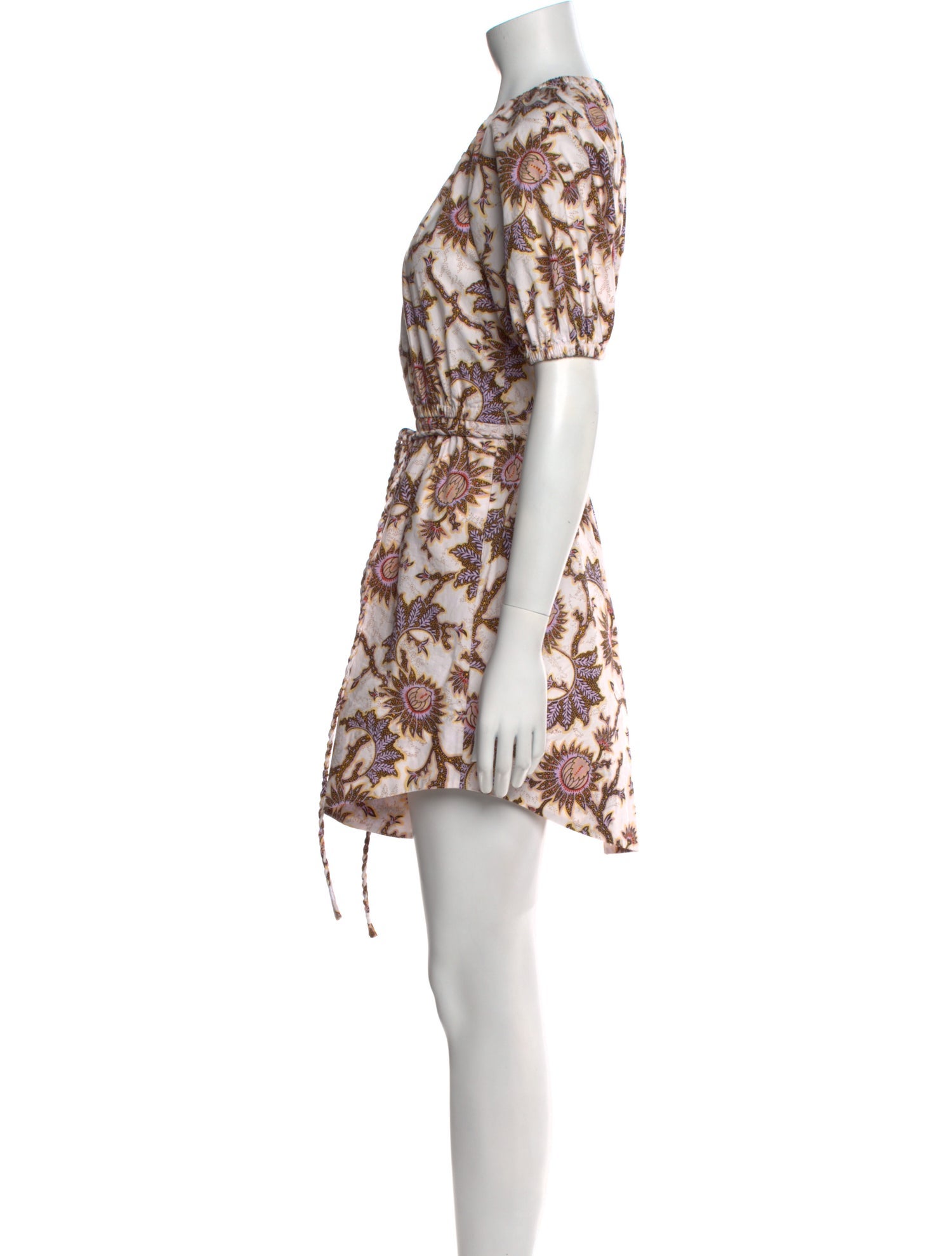 A.L.C. Floral Print Mini Dress