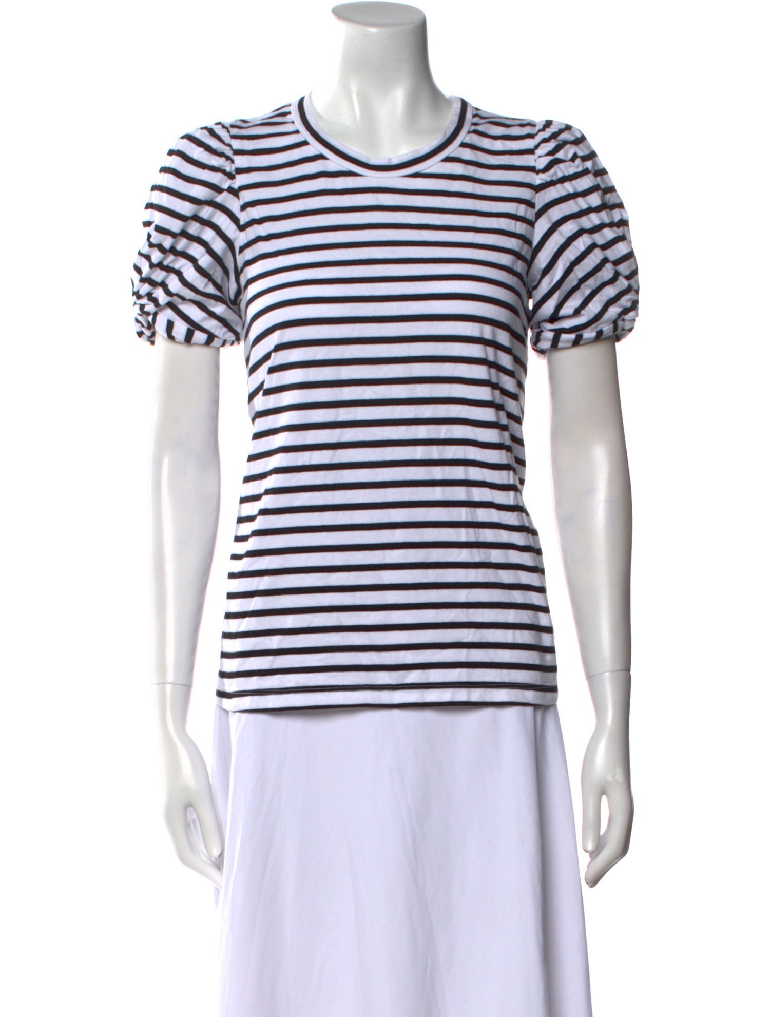 A.L.C. Striped Crew Neck T-Shirt