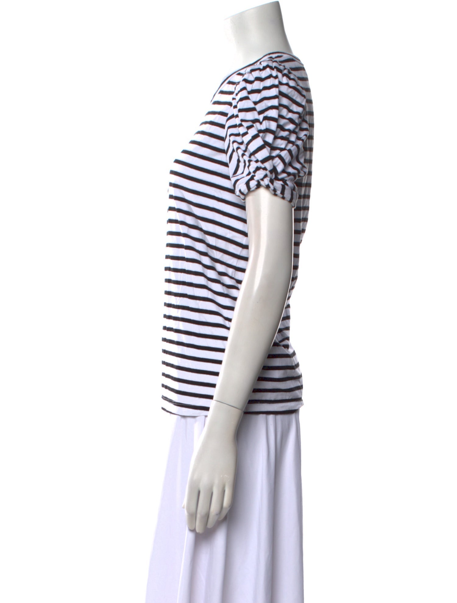 A.L.C. Striped Crew Neck T-Shirt