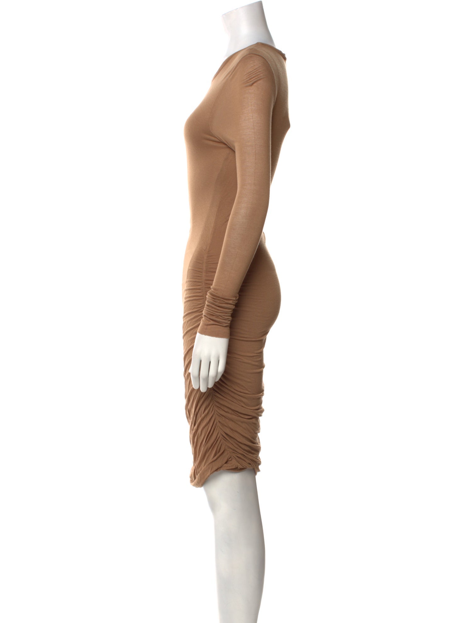 A.L.C. Scoop Neck Midi Length Dress