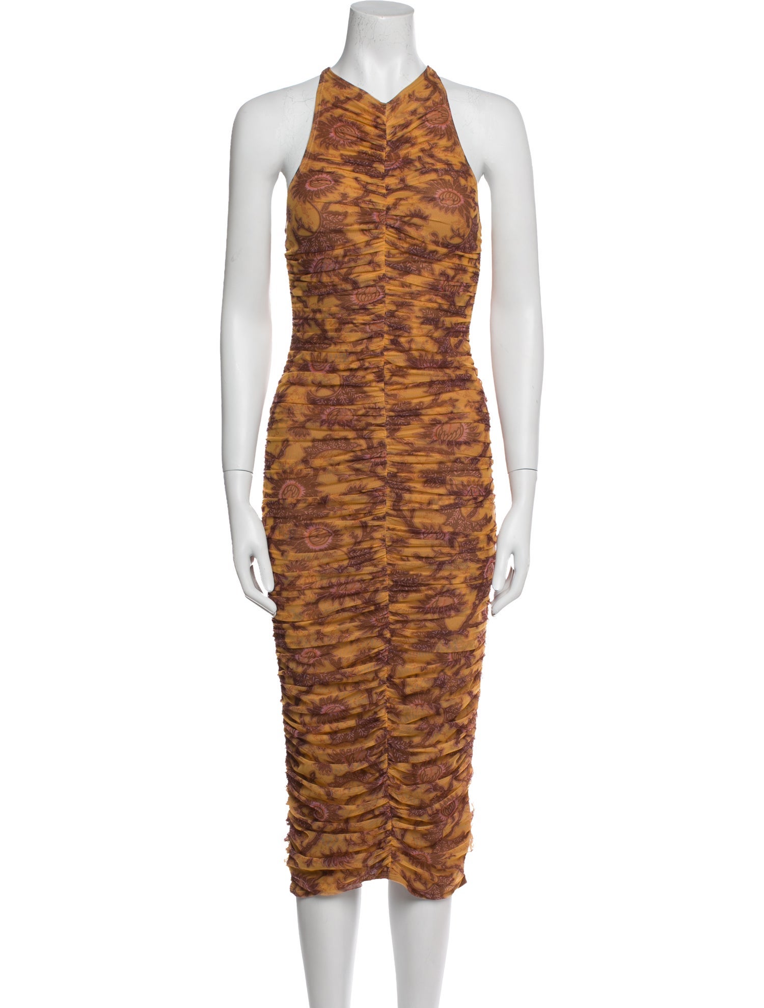 A.L.C. Printed Long Dress
