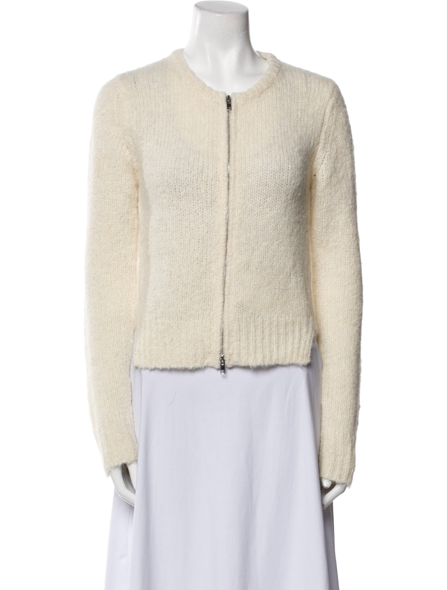 A.L.C. Alpaca Tweed Pattern Evening Jacket