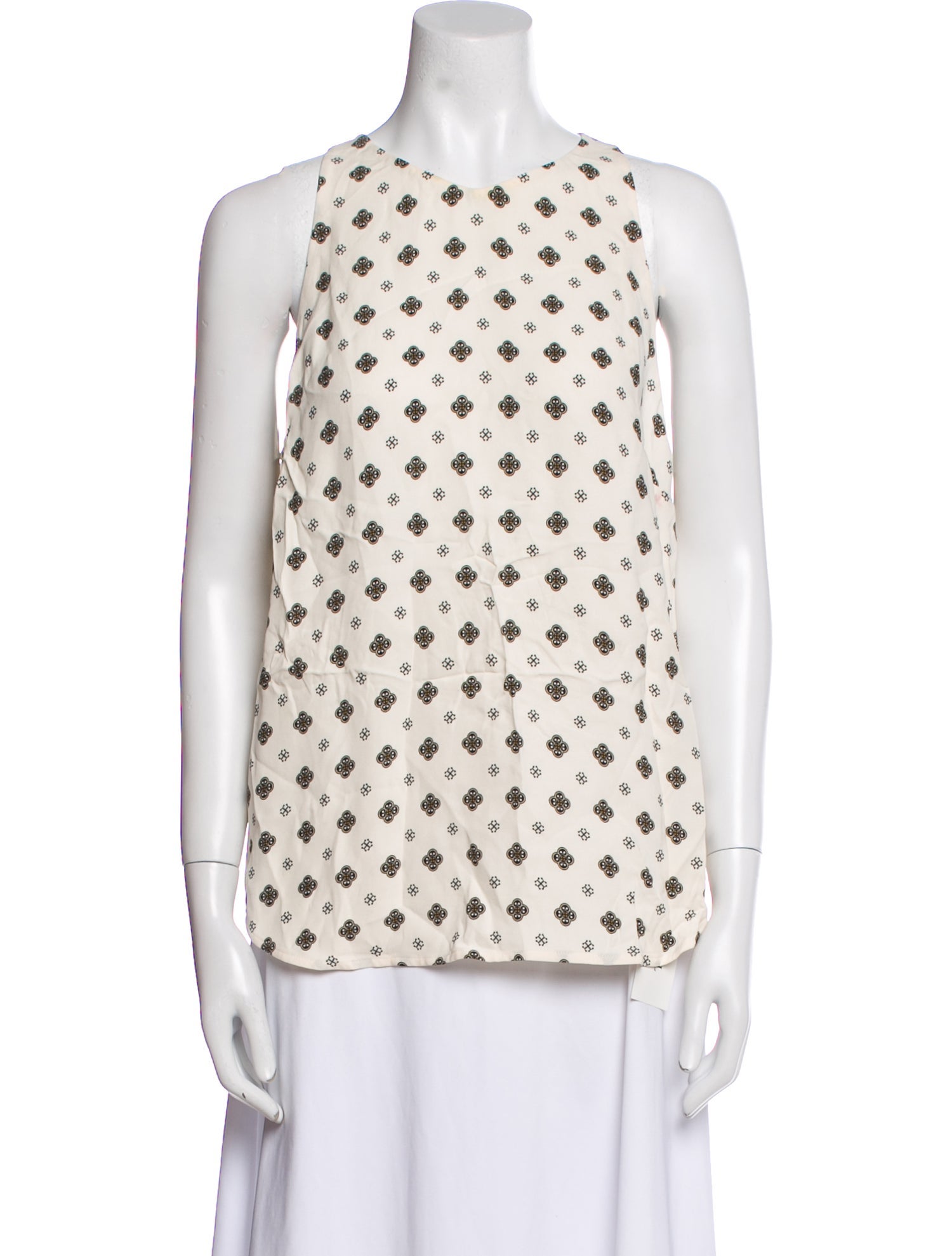 A.L.C. Silk Printed Blouse